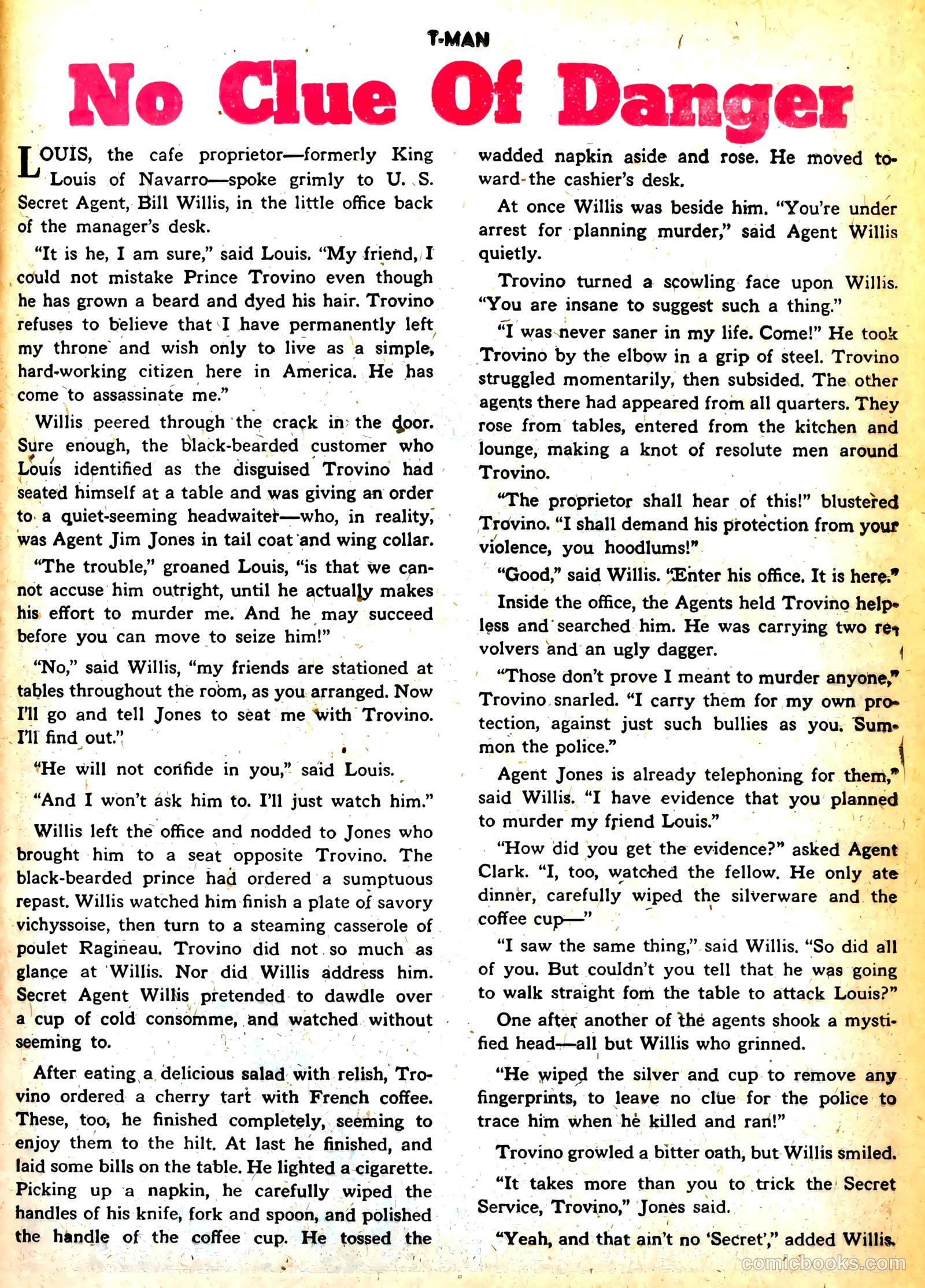 T-Man #23 (1955) — page 25 of 36