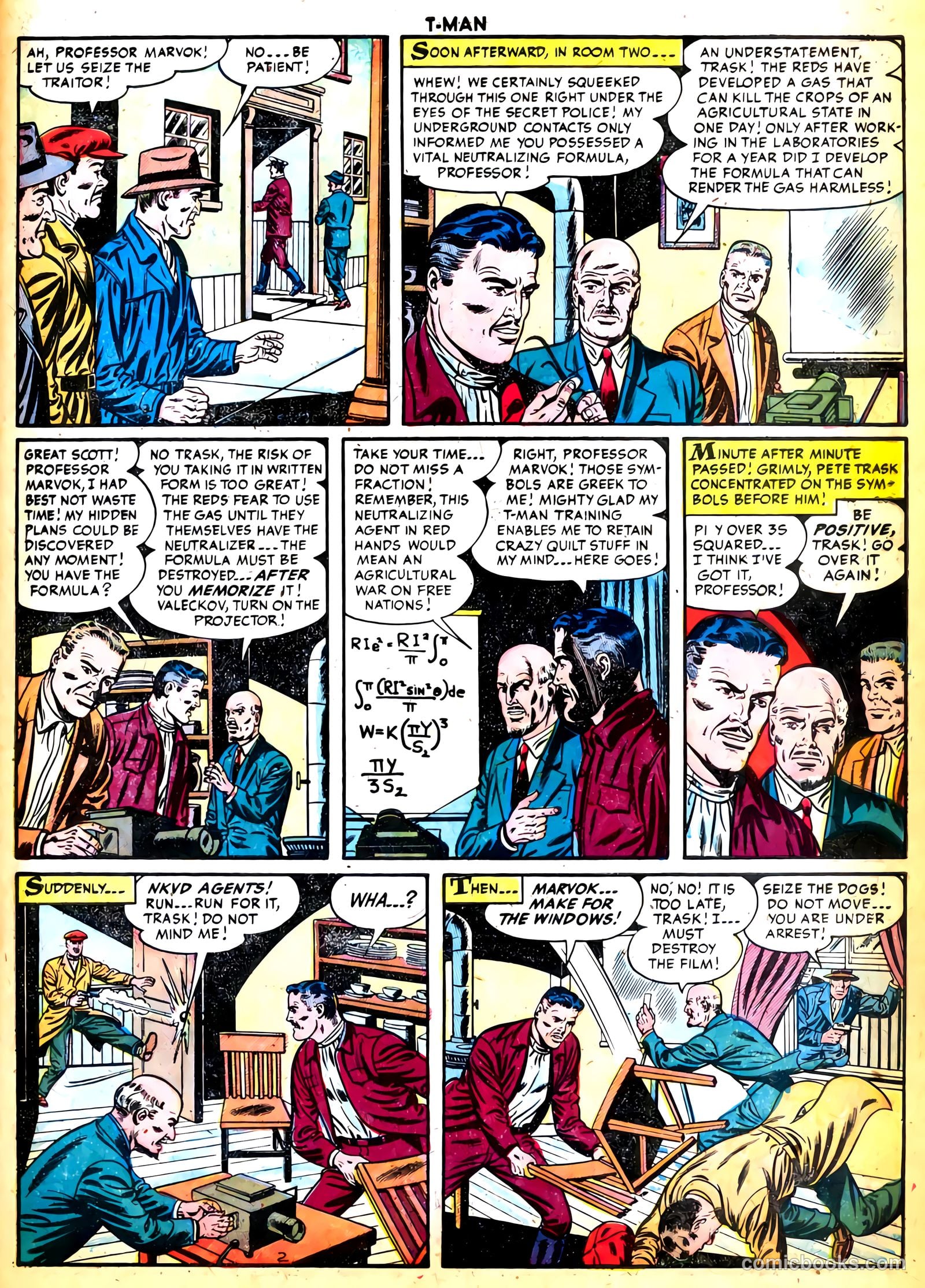 T-Man #23 (1955) — page 27 of 36