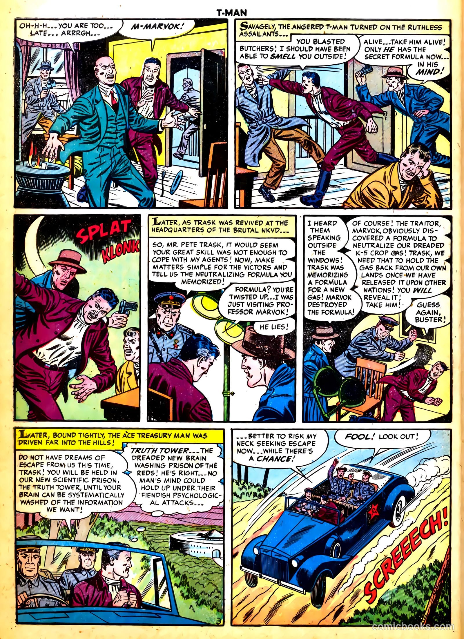 T-Man #23 (1955) — page 28 of 36