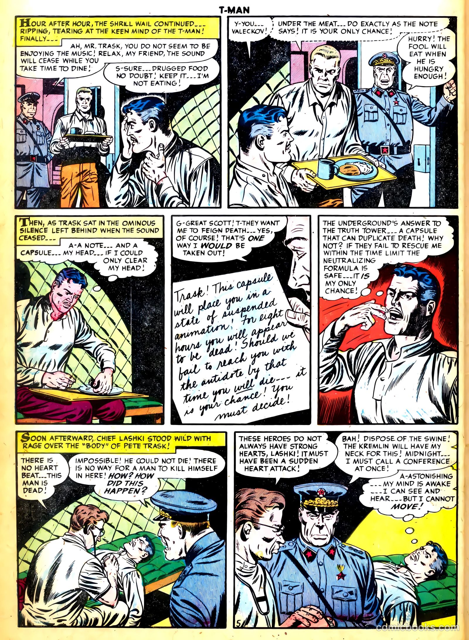 T-Man #23 (1955) — page 30 of 36