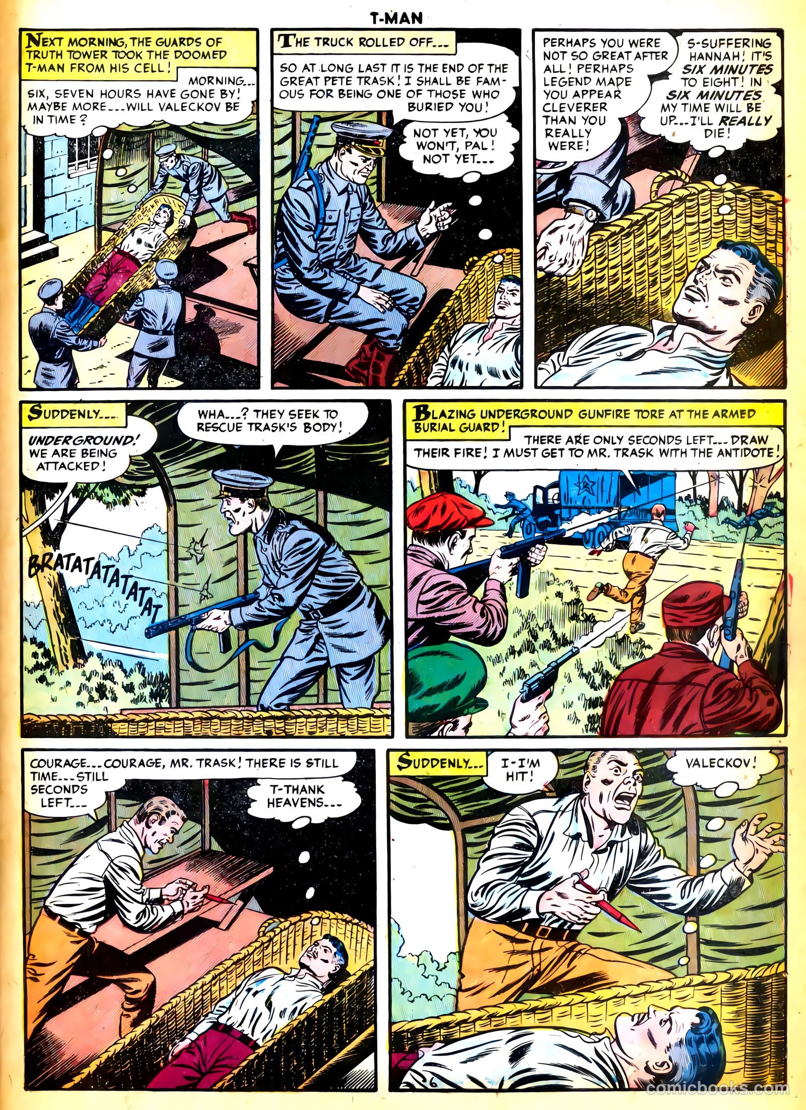 T-Man #23 (1955) — page 31 of 36