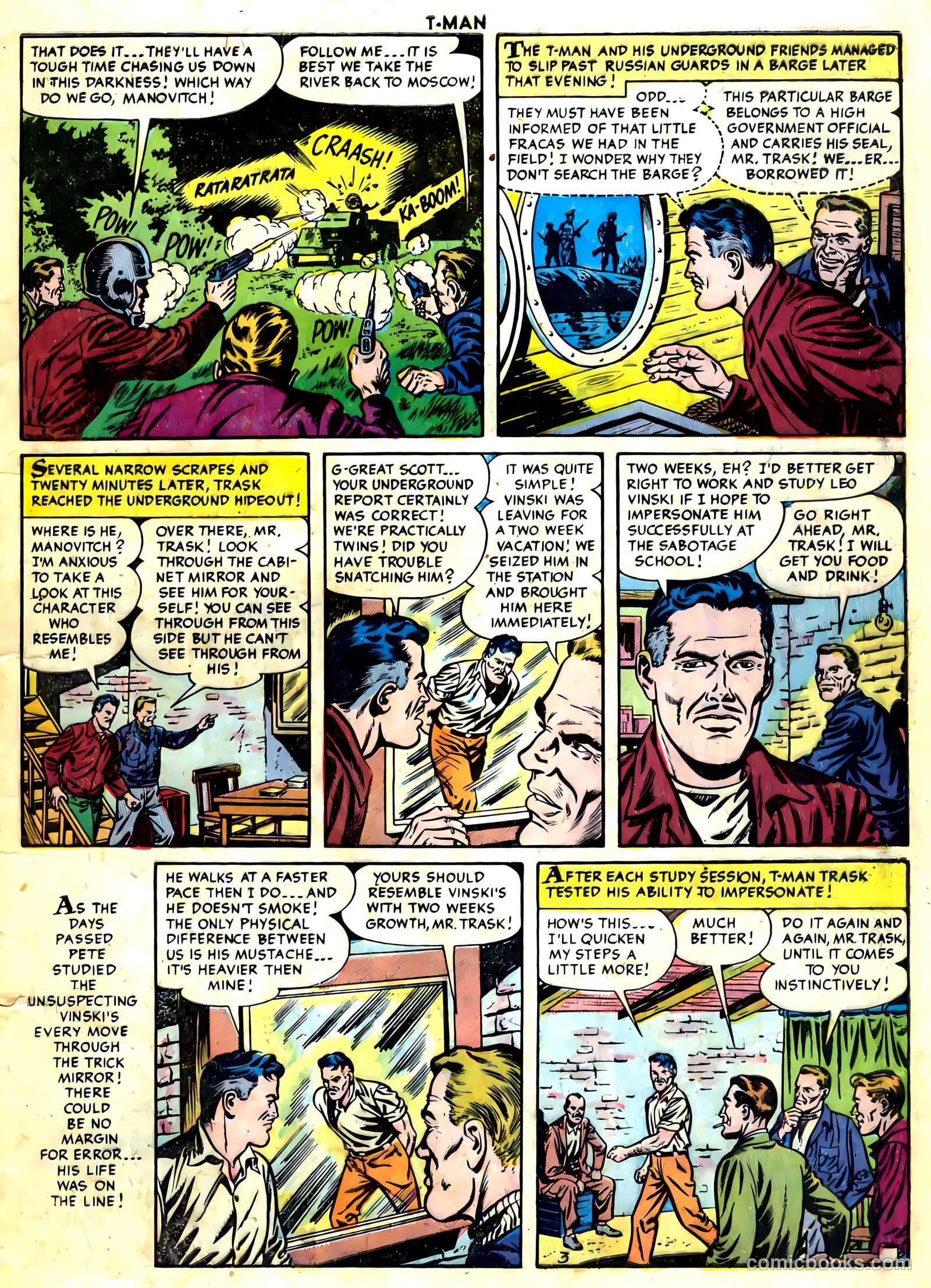 T-Man #24 (1955) — page 5 of 36