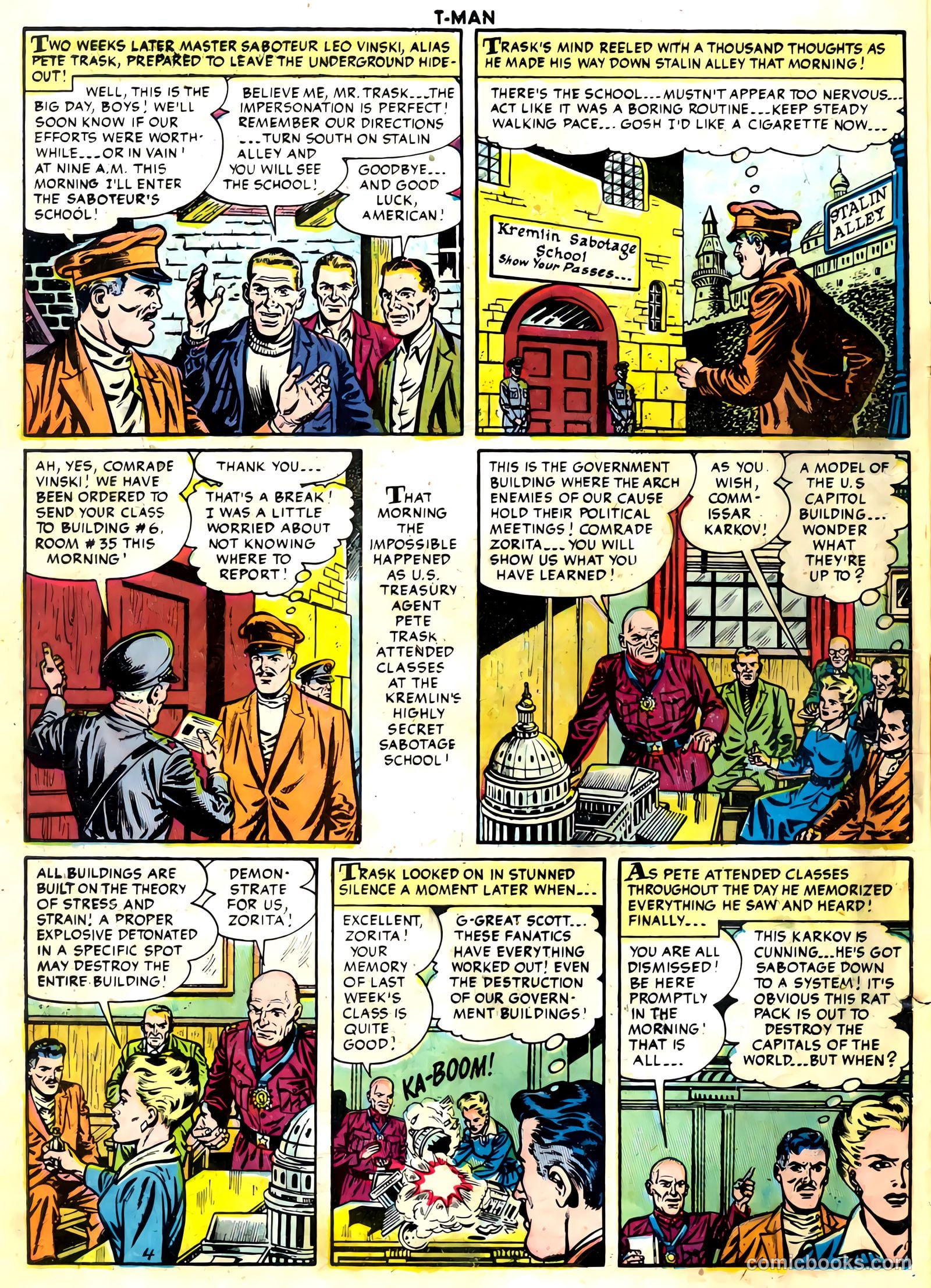 T-Man #24 (1955) — page 6 of 36