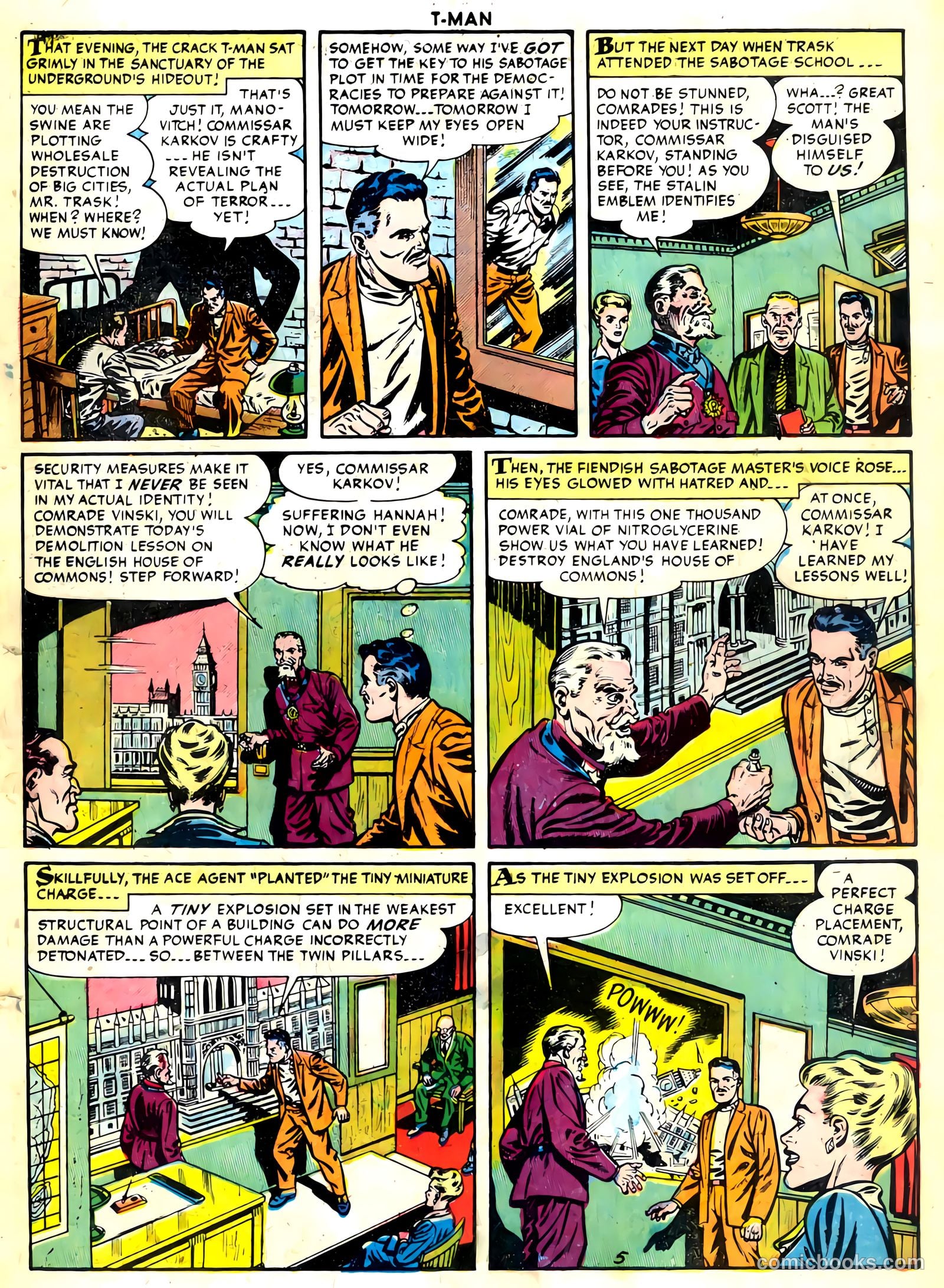 T-Man #24 (1955) — page 7 of 36