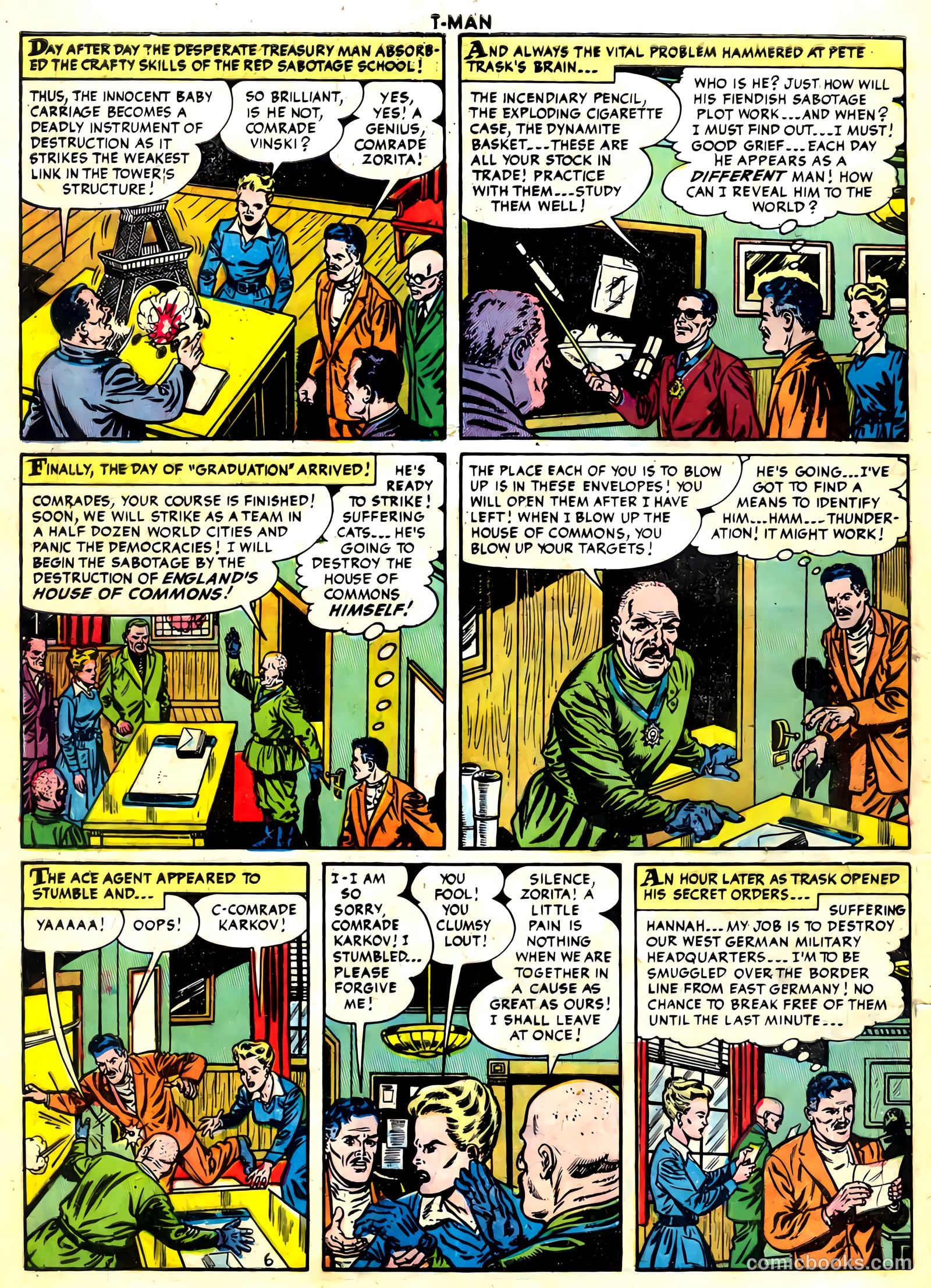 T-Man #24 (1955) — page 8 of 36