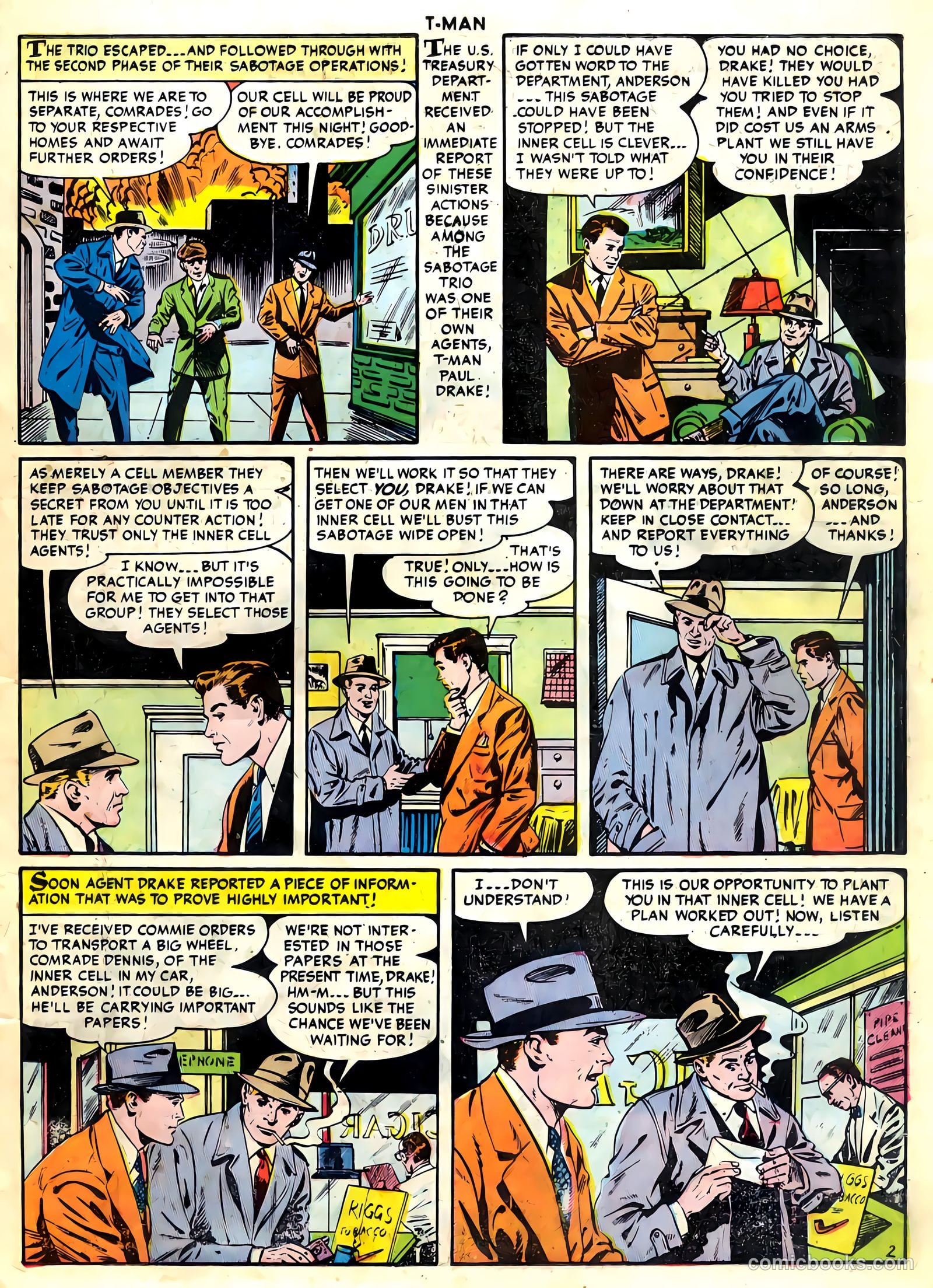 T-Man #24 (1955) — page 15 of 36