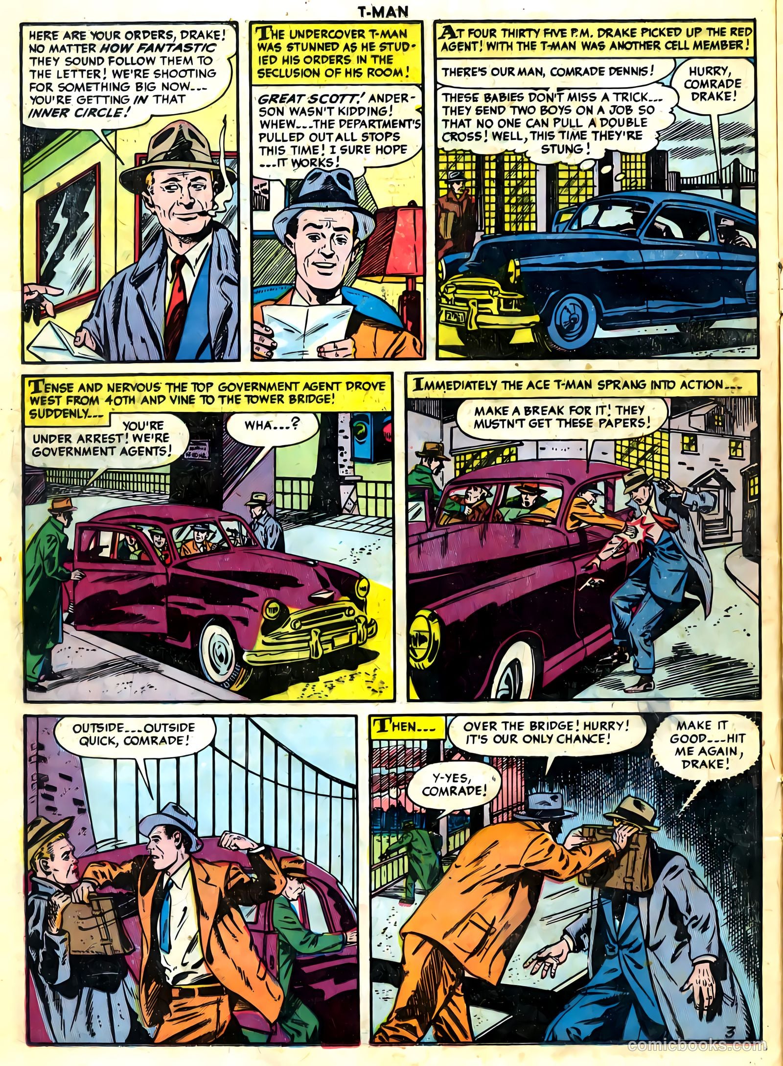 T-Man #24 (1955) — page 16 of 36