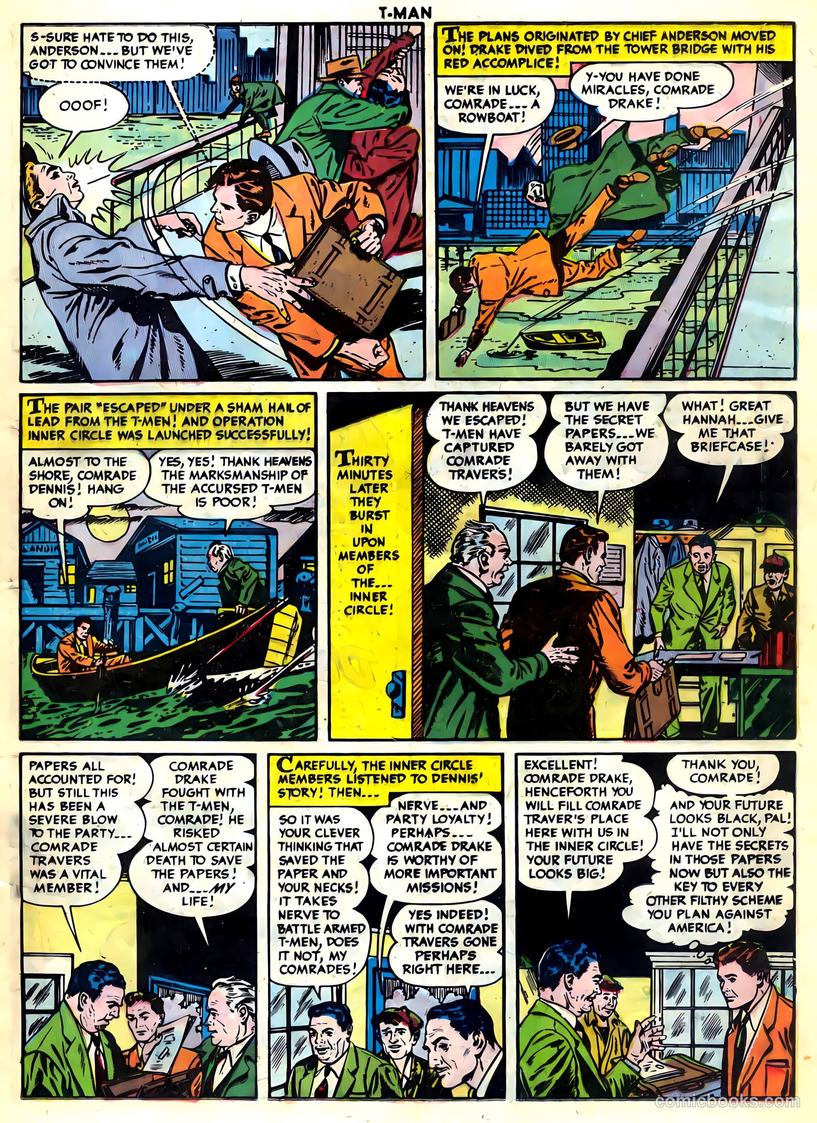 T-Man #24 (1955) — page 17 of 36