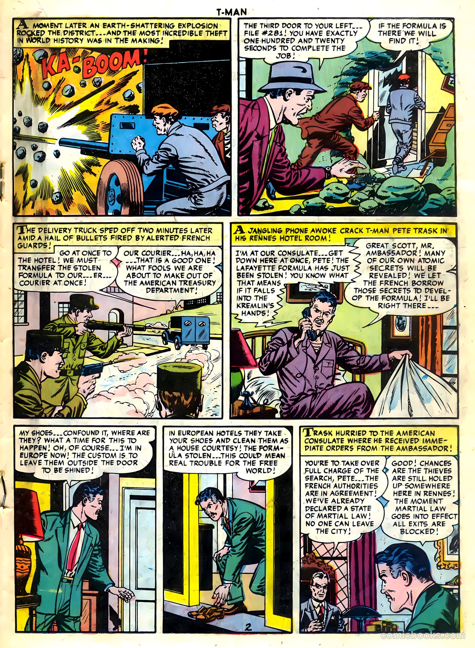 T-Man #24 (1955) — page 19 of 36