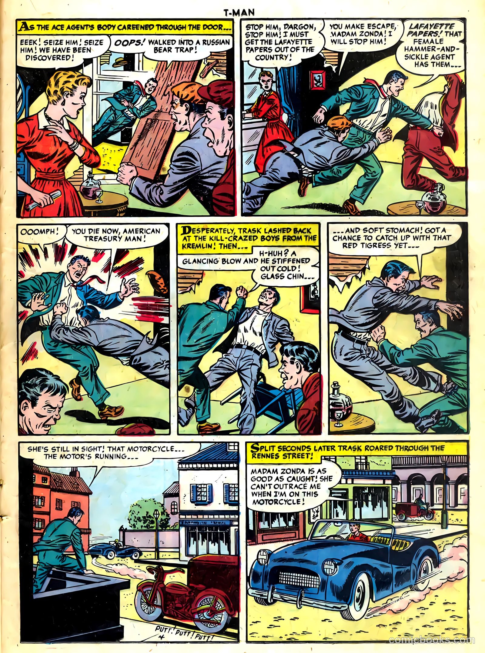 T-Man #24 (1955) — page 21 of 36