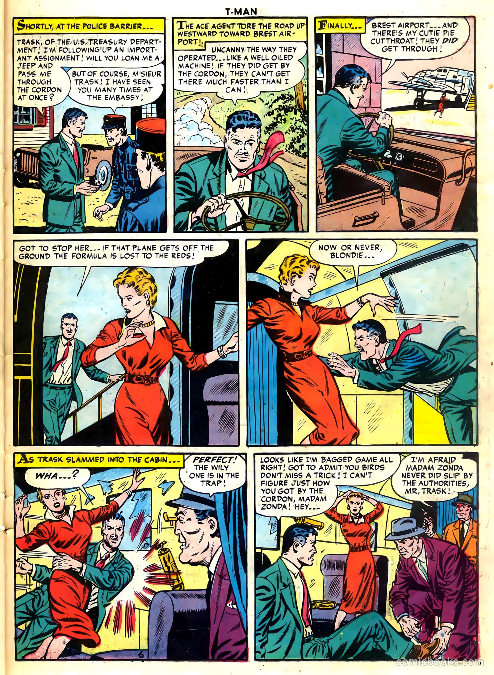 T-Man #24 (1955) — page 23 of 36