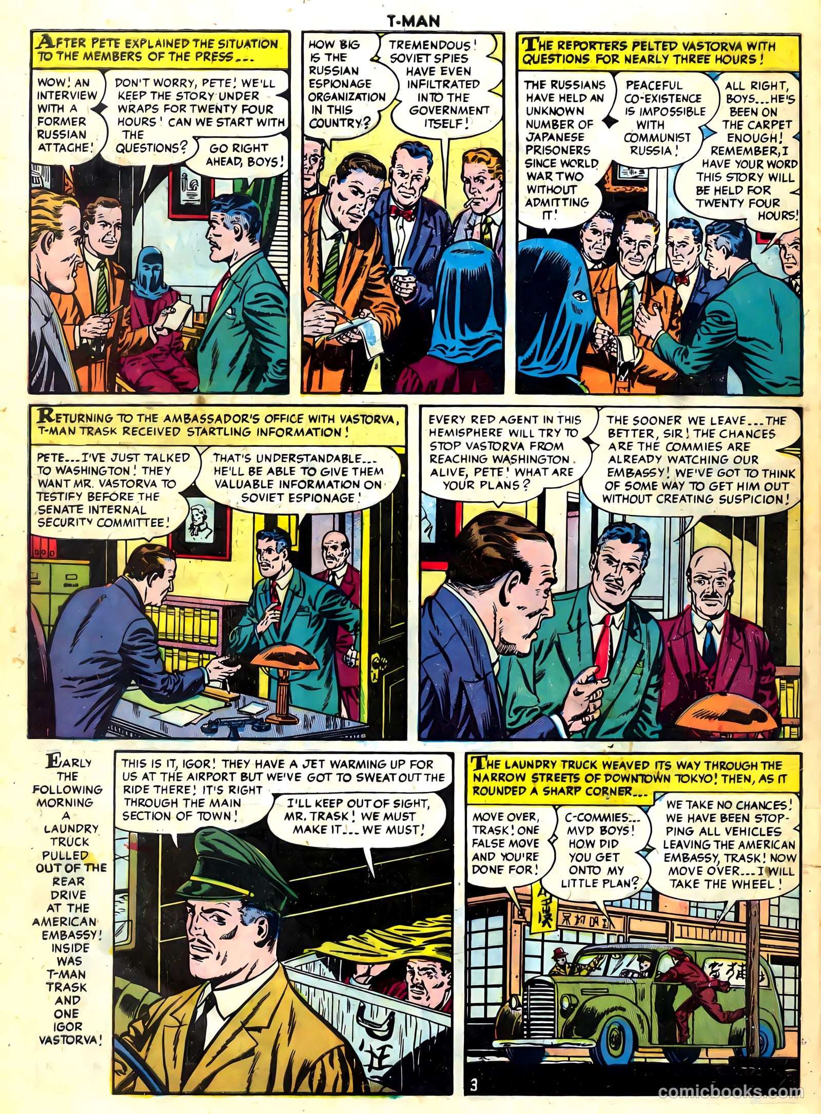 T-Man #24 (1955) — page 28 of 36
