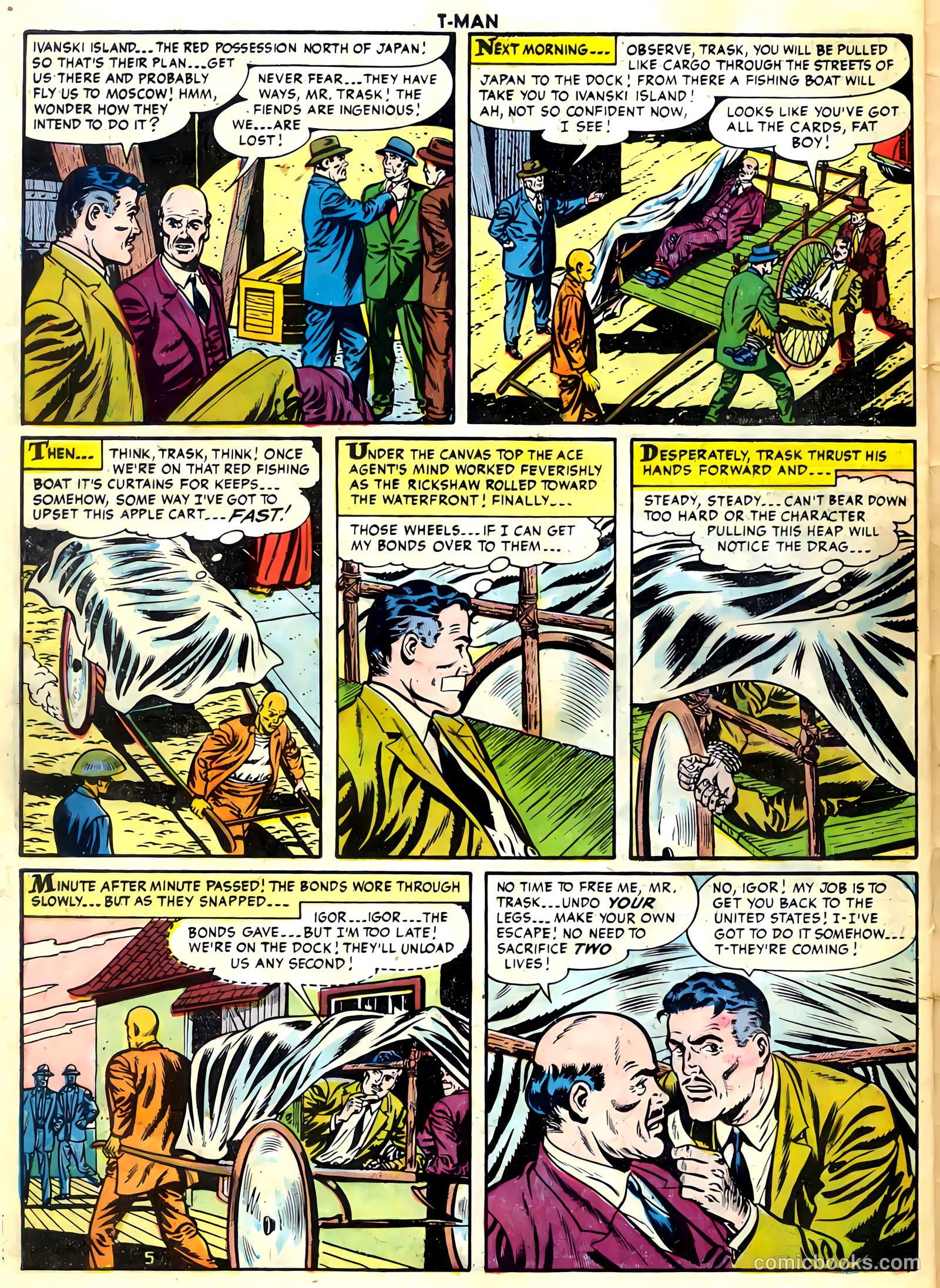 T-Man #24 (1955) — page 30 of 36