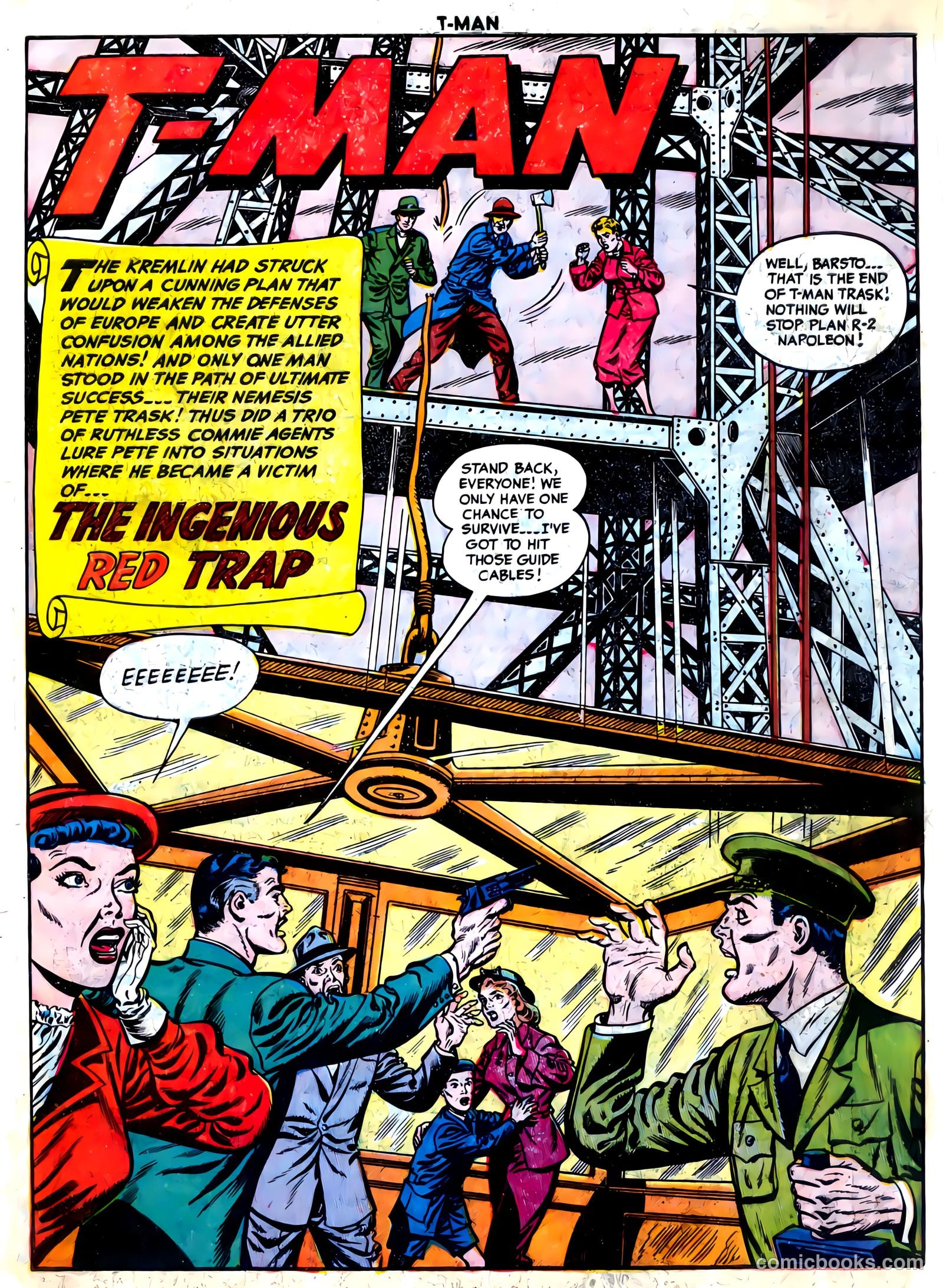 T-Man #25 (1955) — page 3 of 36