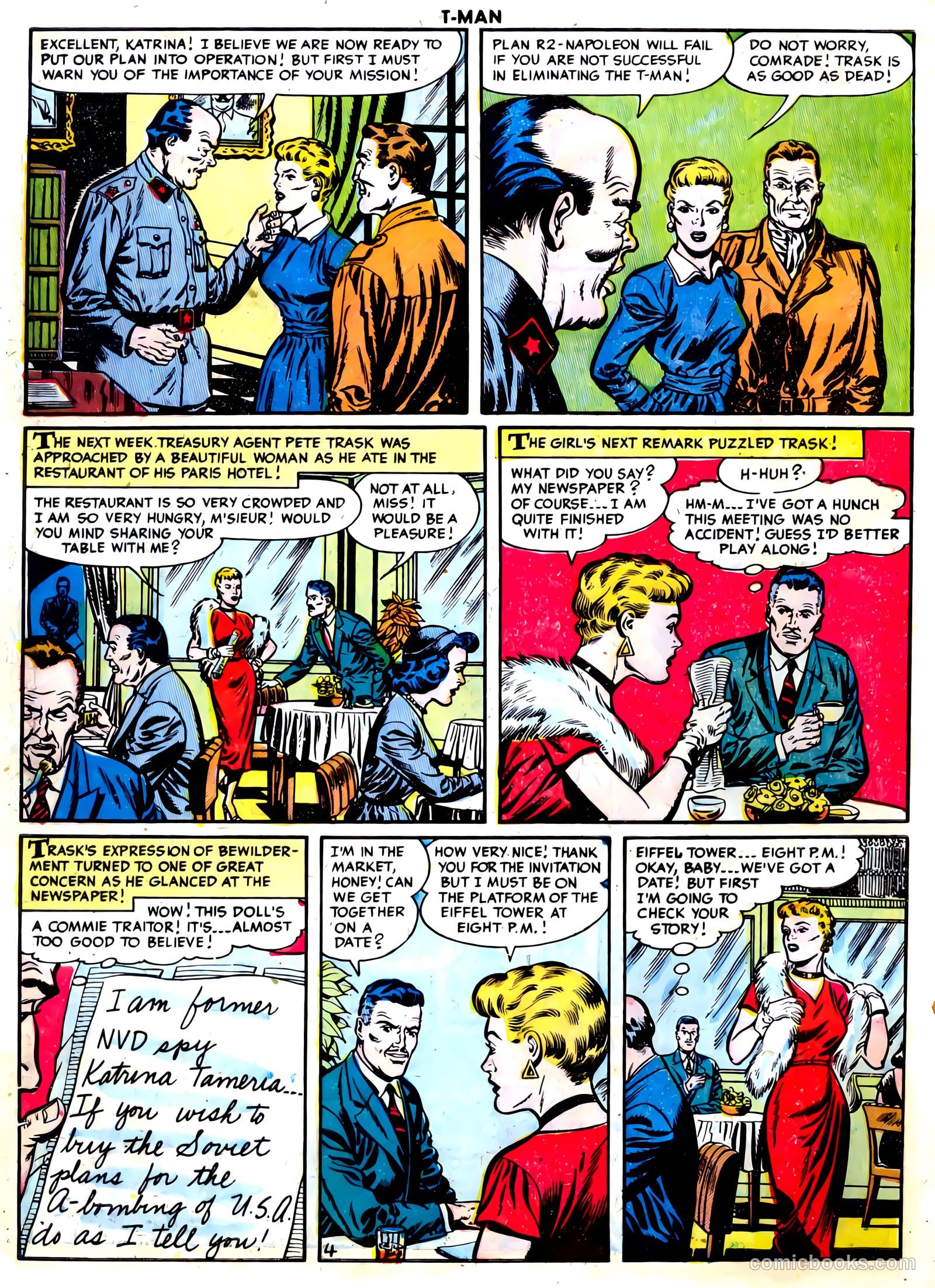 T-Man #25 (1955) — page 6 of 36