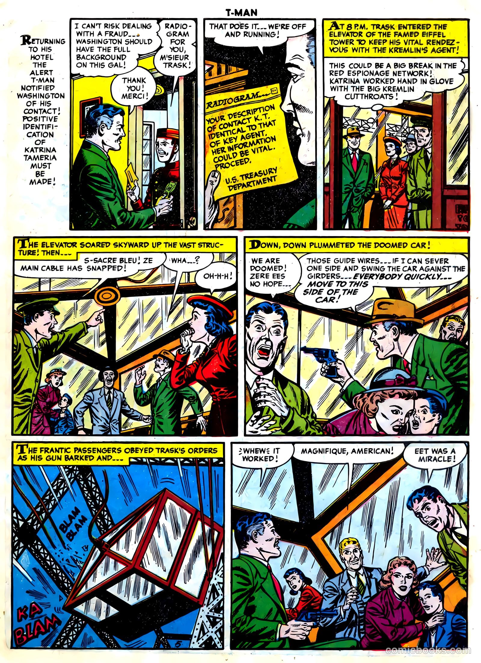 T-Man #25 (1955) — page 7 of 36
