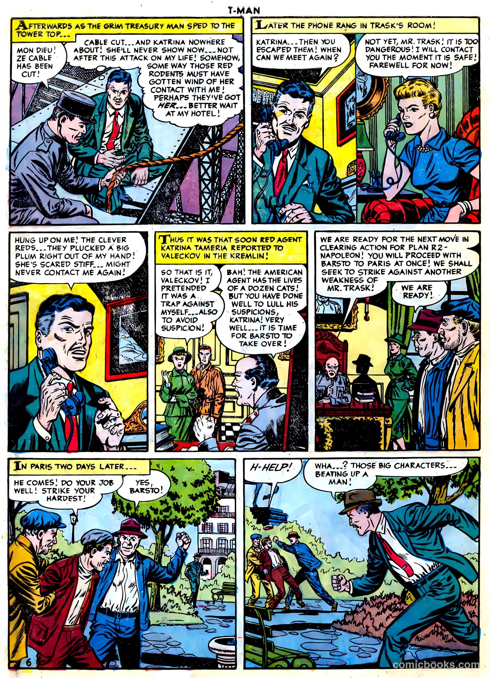 T-Man #25 (1955) — page 8 of 36