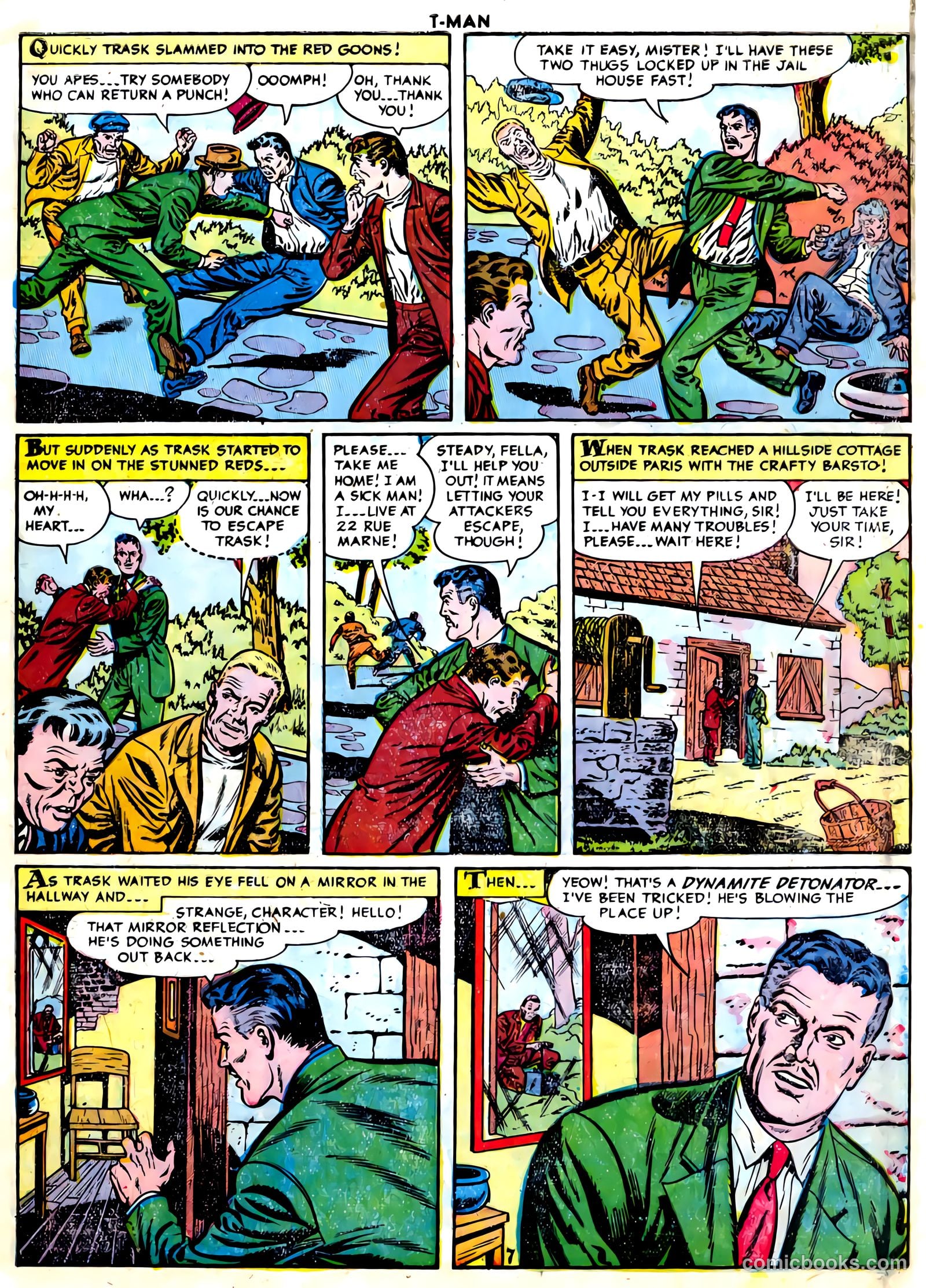 T-Man #25 (1955) — page 9 of 36