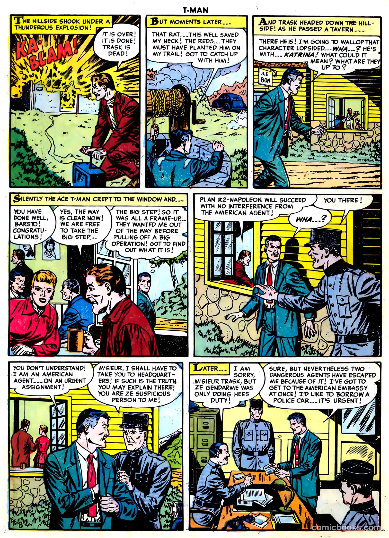 T-Man #25 (1955) — page 10 of 36