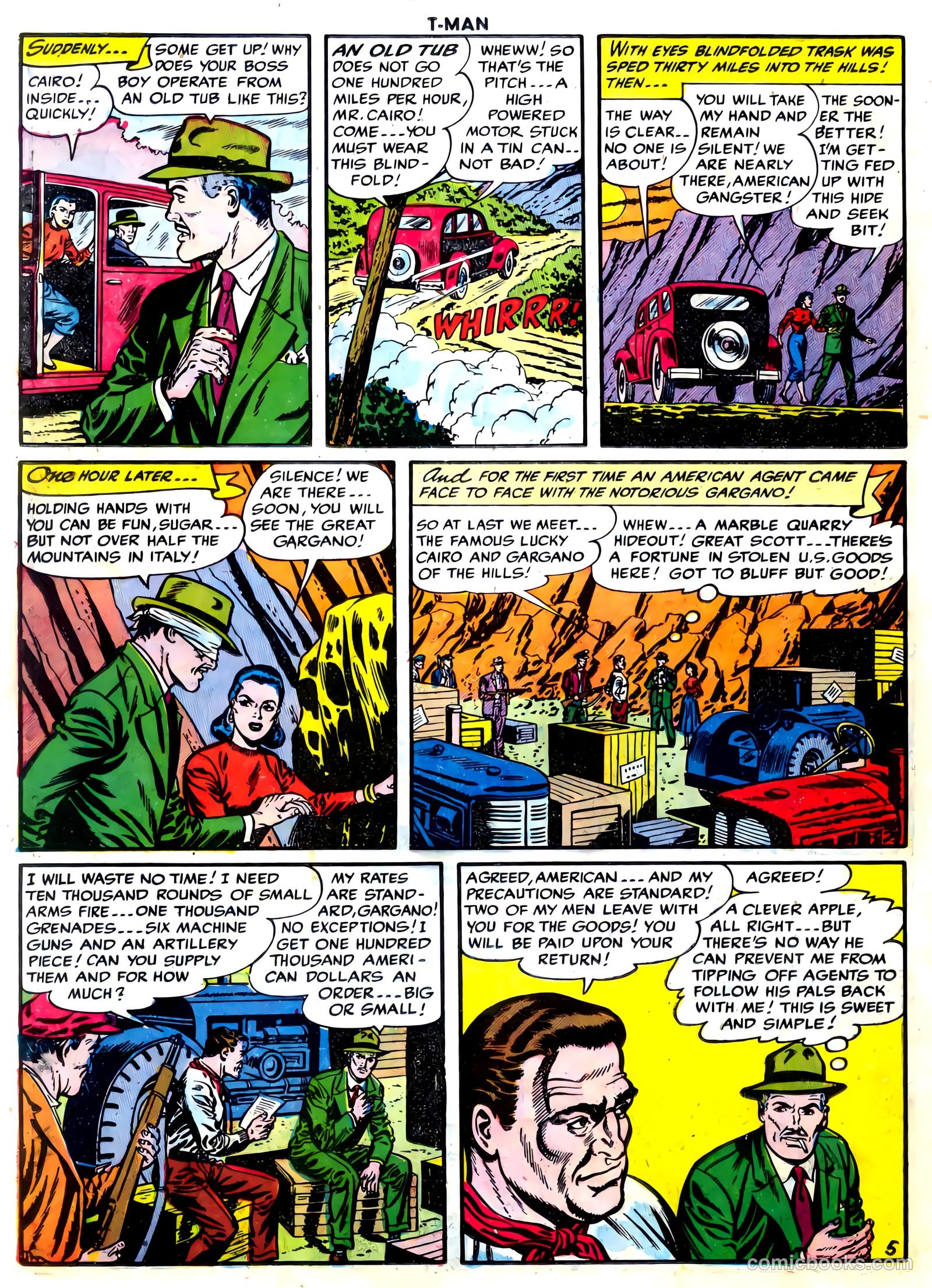 T-Man #25 (1955) — page 22 of 36