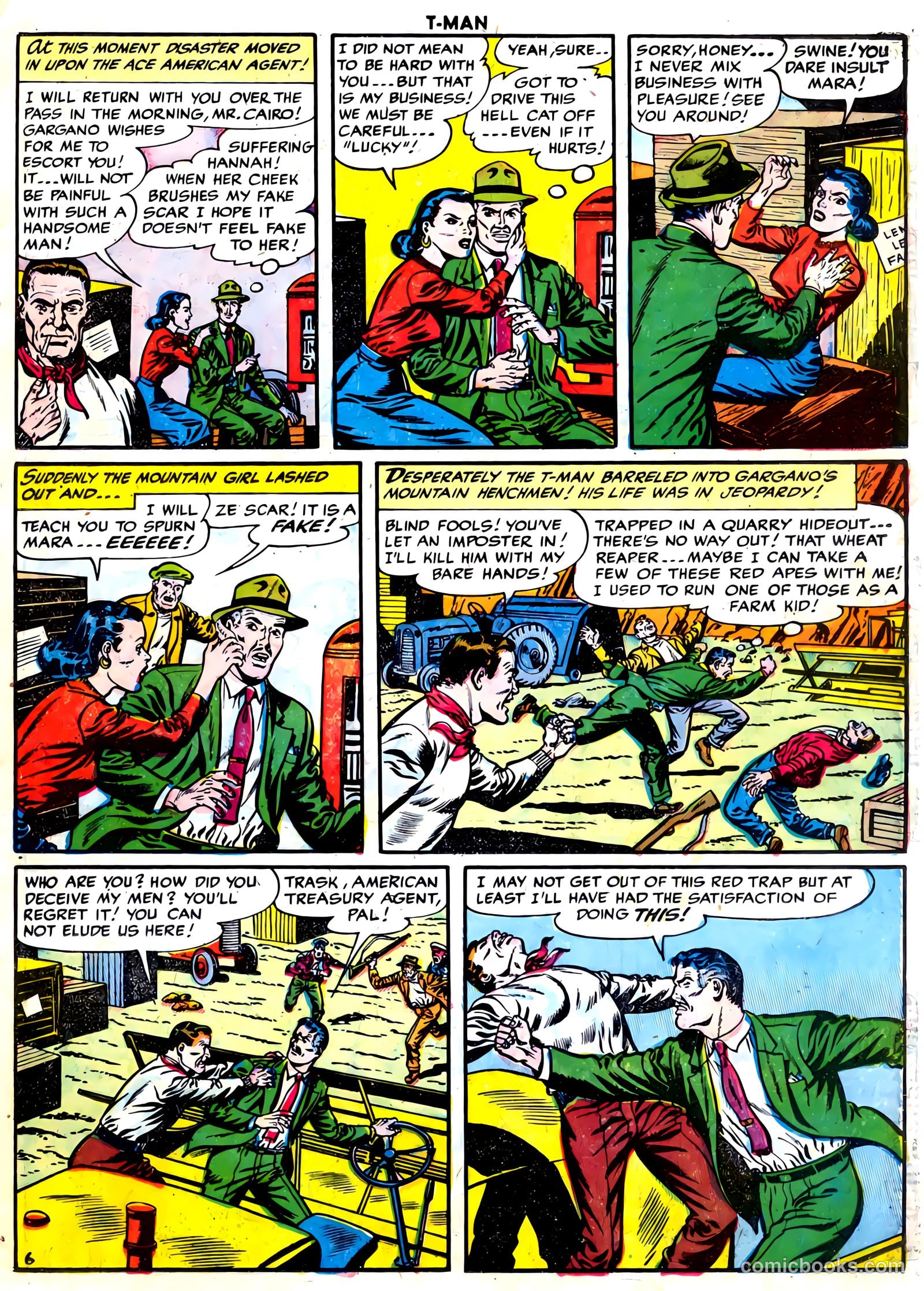 T-Man #25 (1955) — page 23 of 36