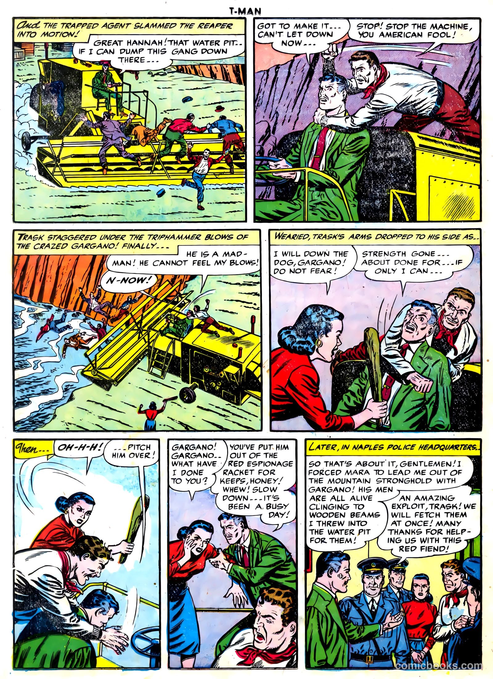 T-Man #25 (1955) — page 24 of 36