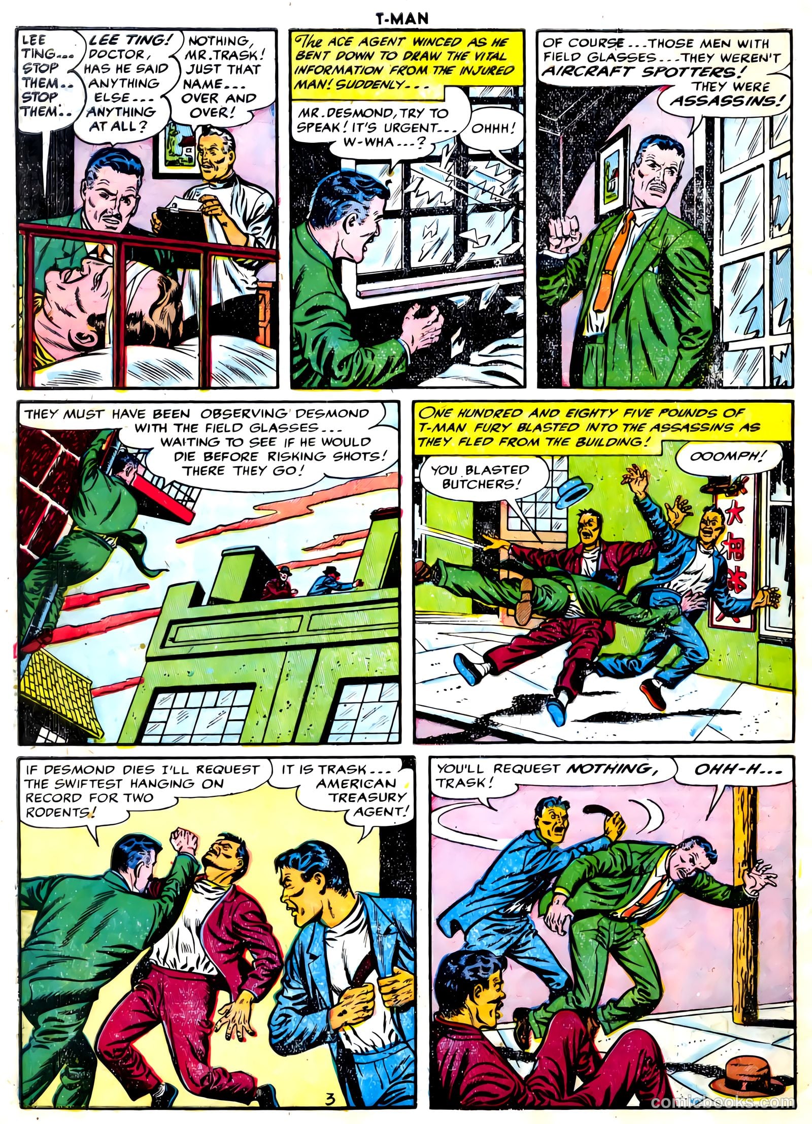 T-Man #25 (1955) — page 28 of 36