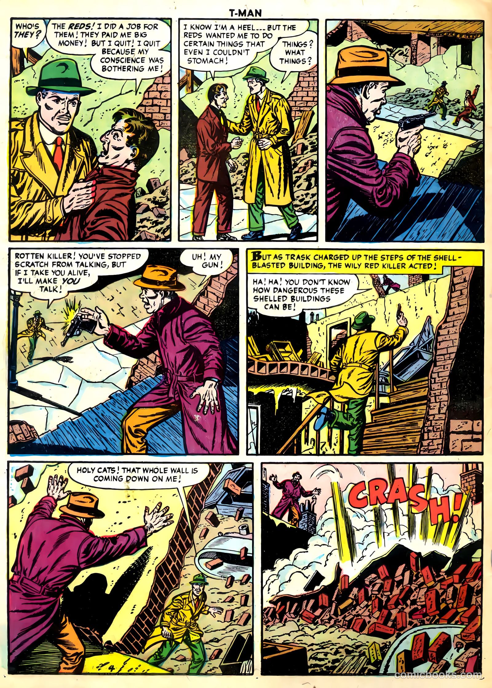 T-Man #26 (1955) — page 6 of 36