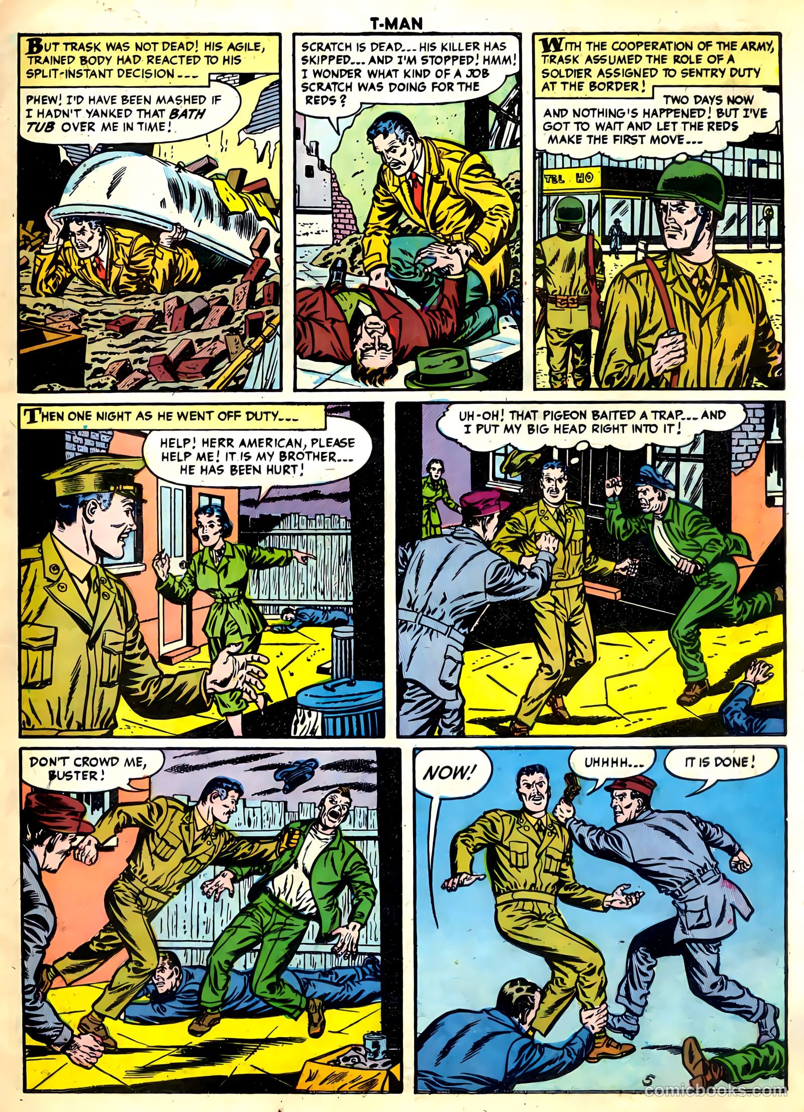 T-Man #26 (1955) — page 7 of 36