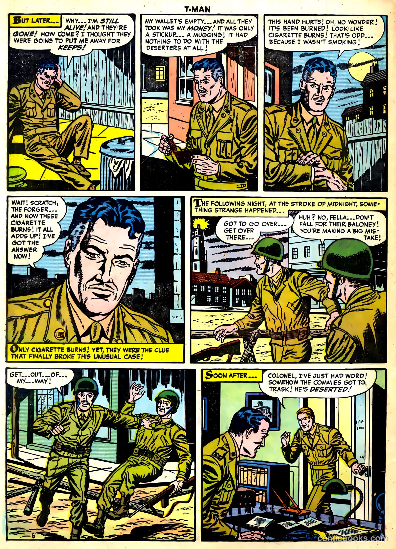 T-Man #26 (1955) — page 8 of 36