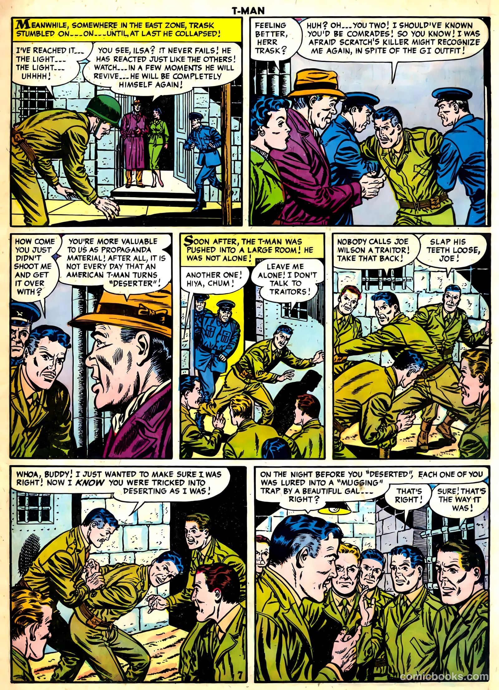 T-Man #26 (1955) — page 9 of 36