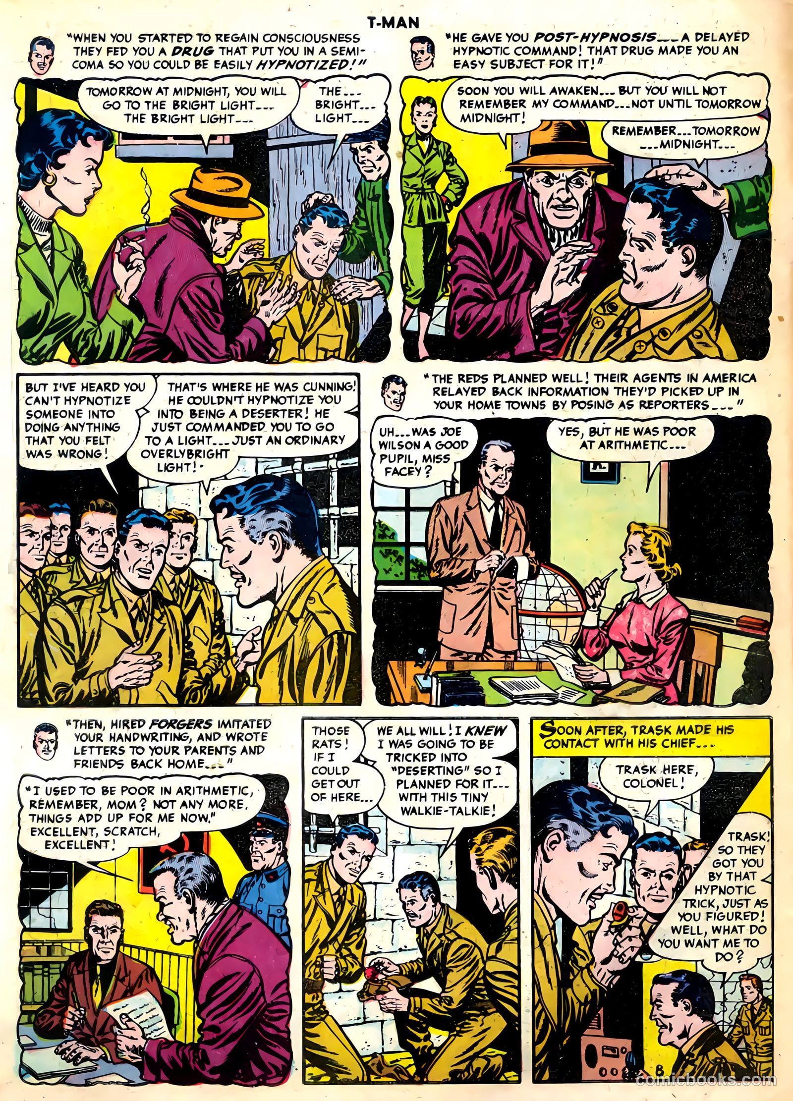 T-Man #26 (1955) — page 10 of 36