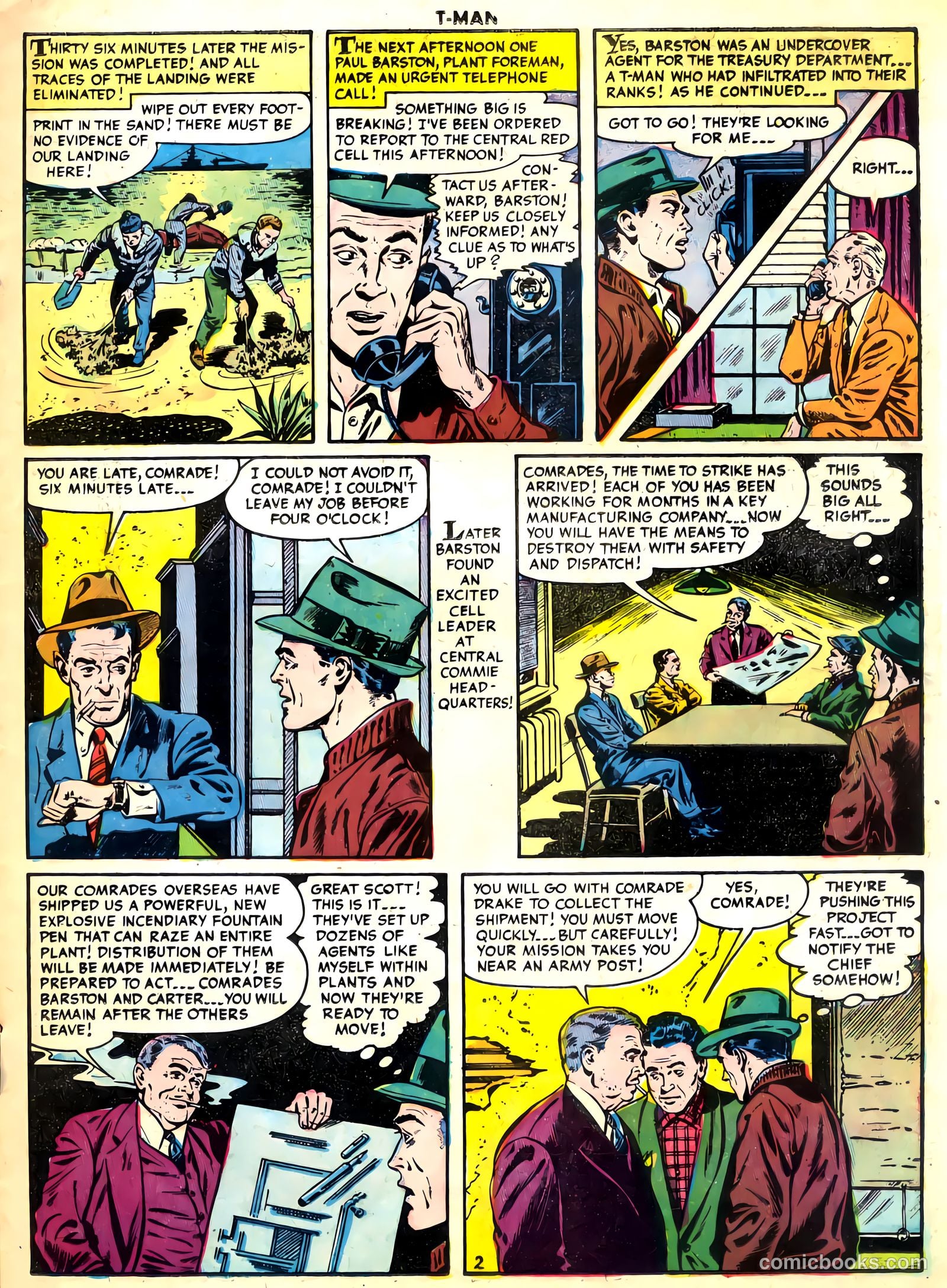 T-Man #26 (1955) — page 15 of 36