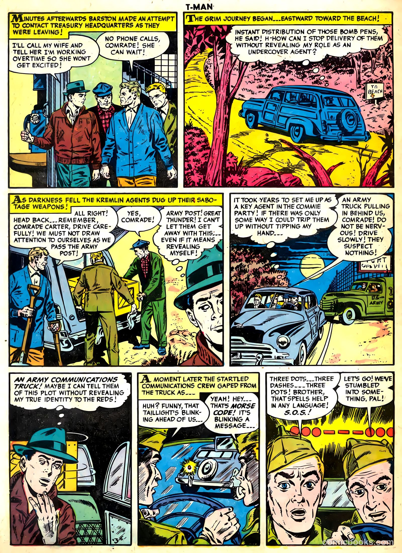 T-Man #26 (1955) — page 16 of 36
