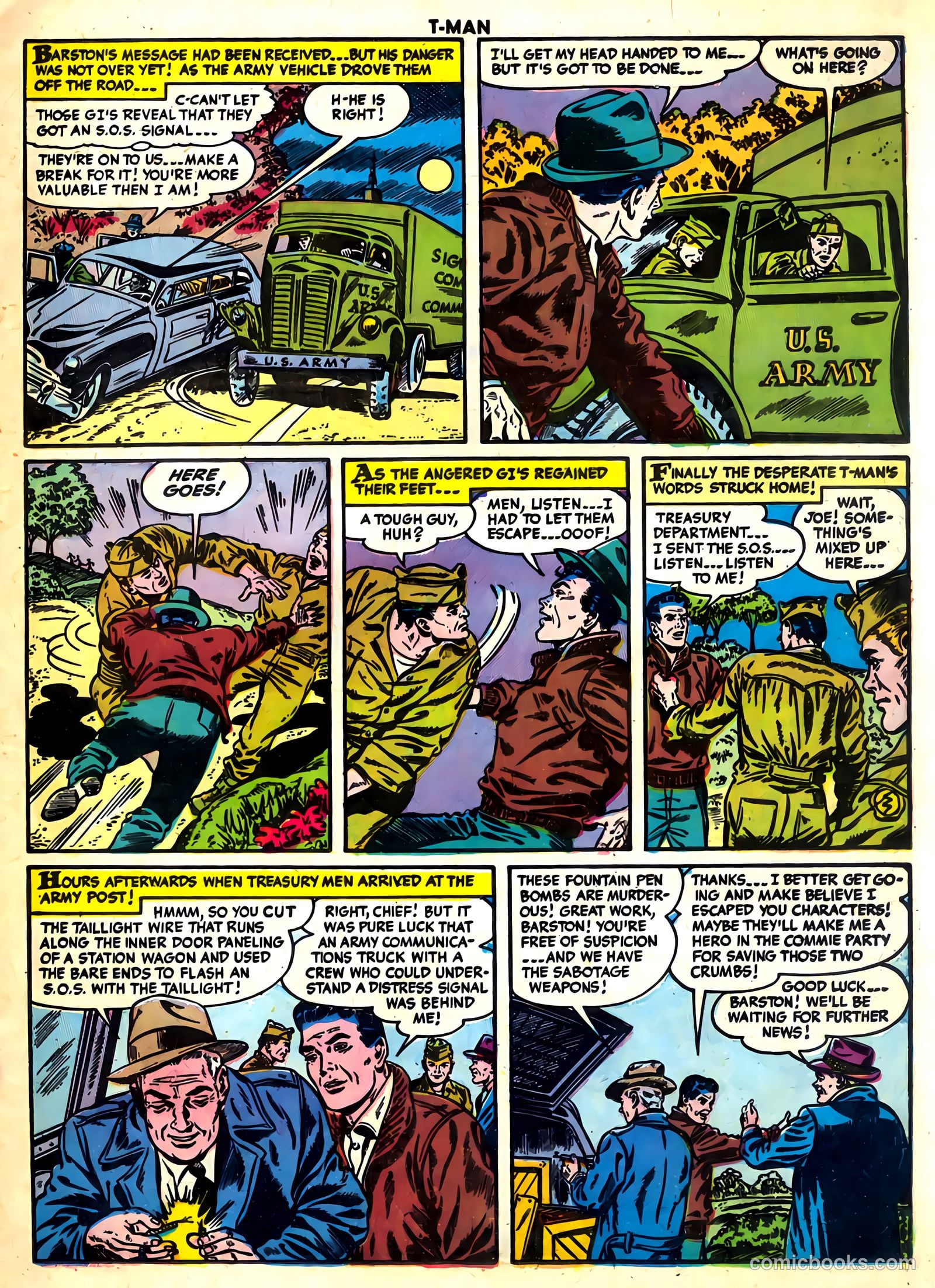 T-Man #26 (1955) — page 17 of 36
