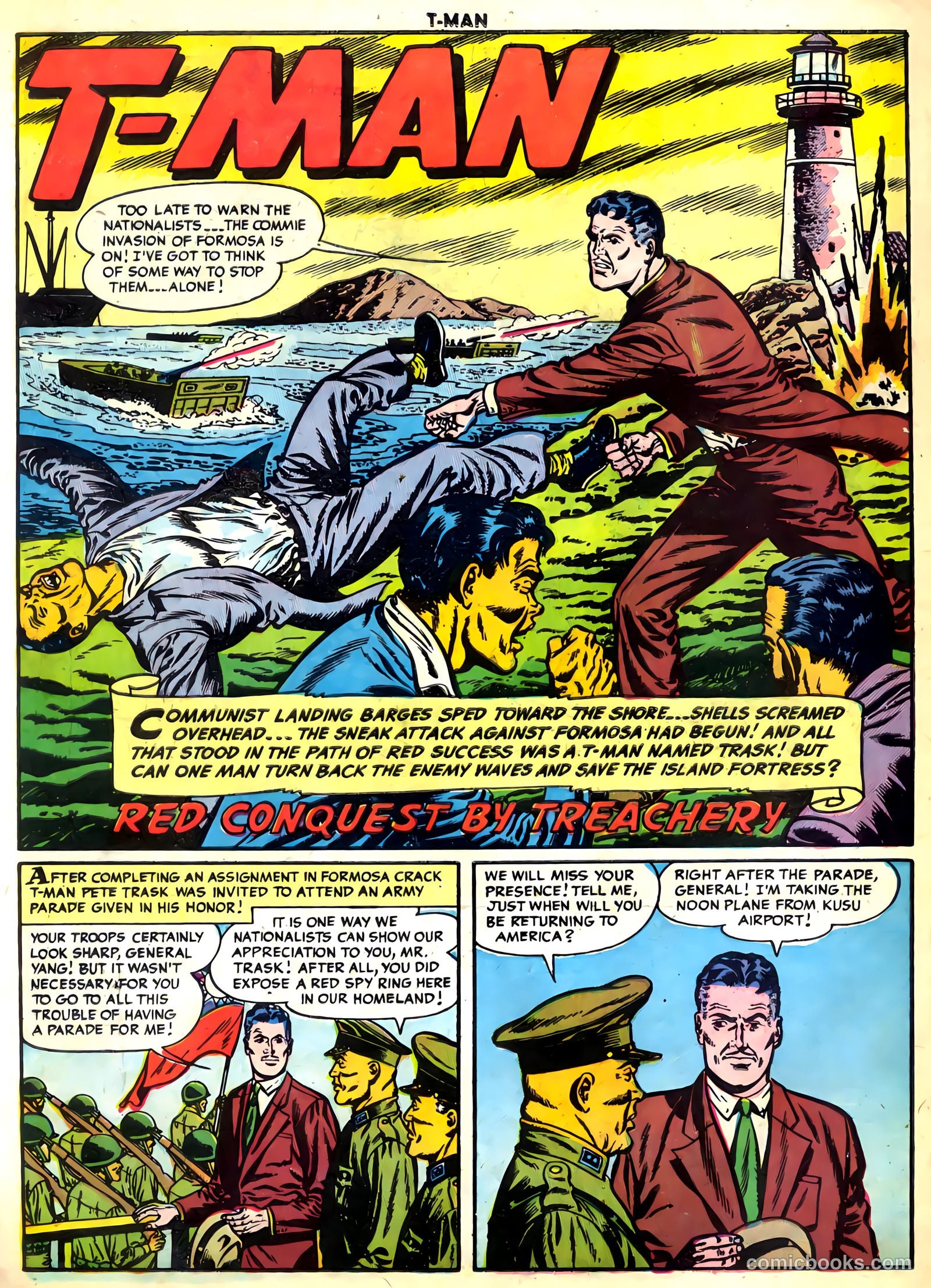 T-Man #26 (1955) — page 18 of 36