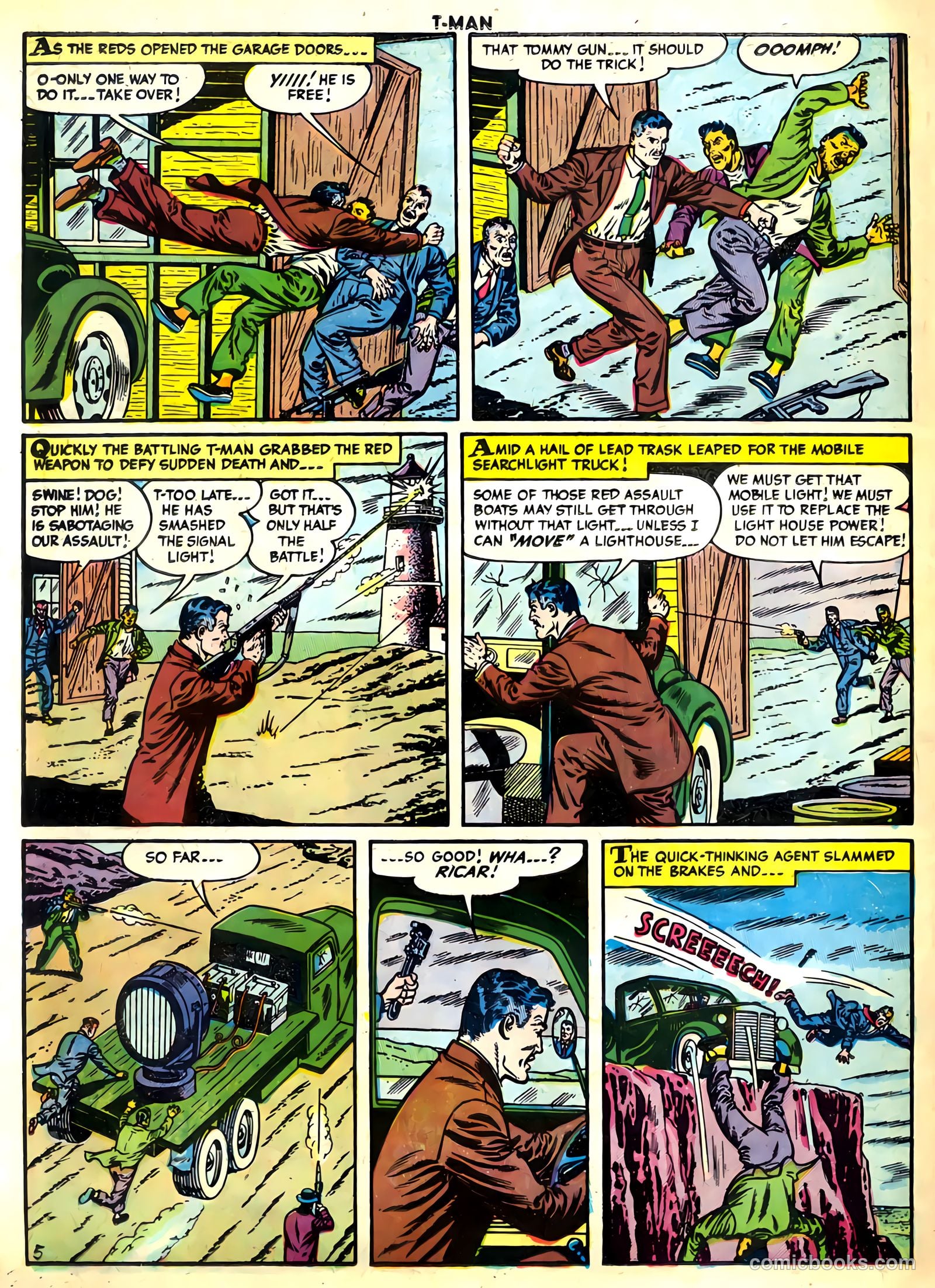 T-Man #26 (1955) — page 22 of 36