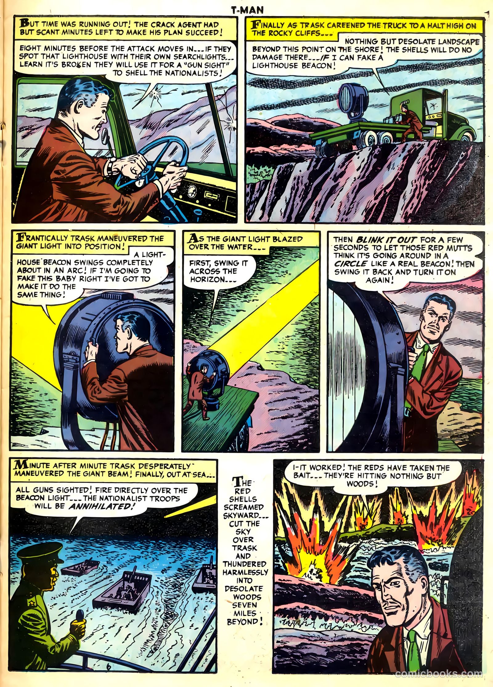 T-Man #26 (1955) — page 23 of 36