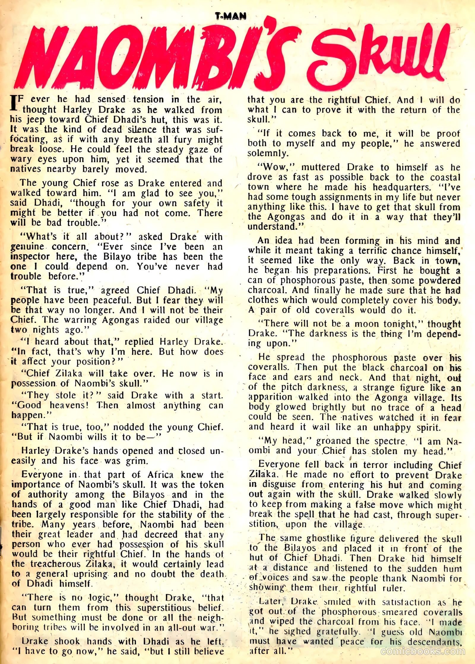 T-Man #26 (1955) — page 25 of 36