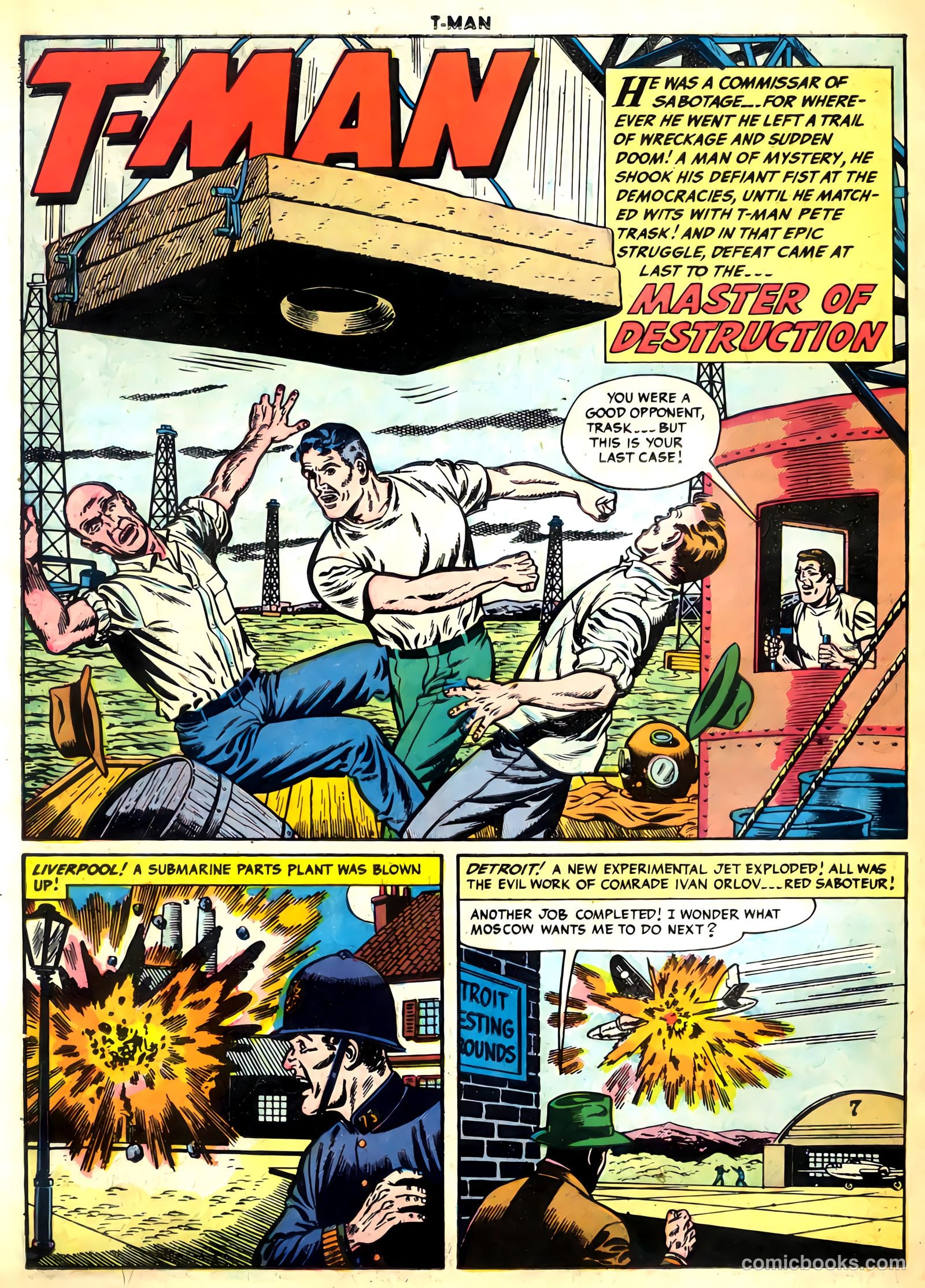 T-Man #26 (1955) — page 26 of 36