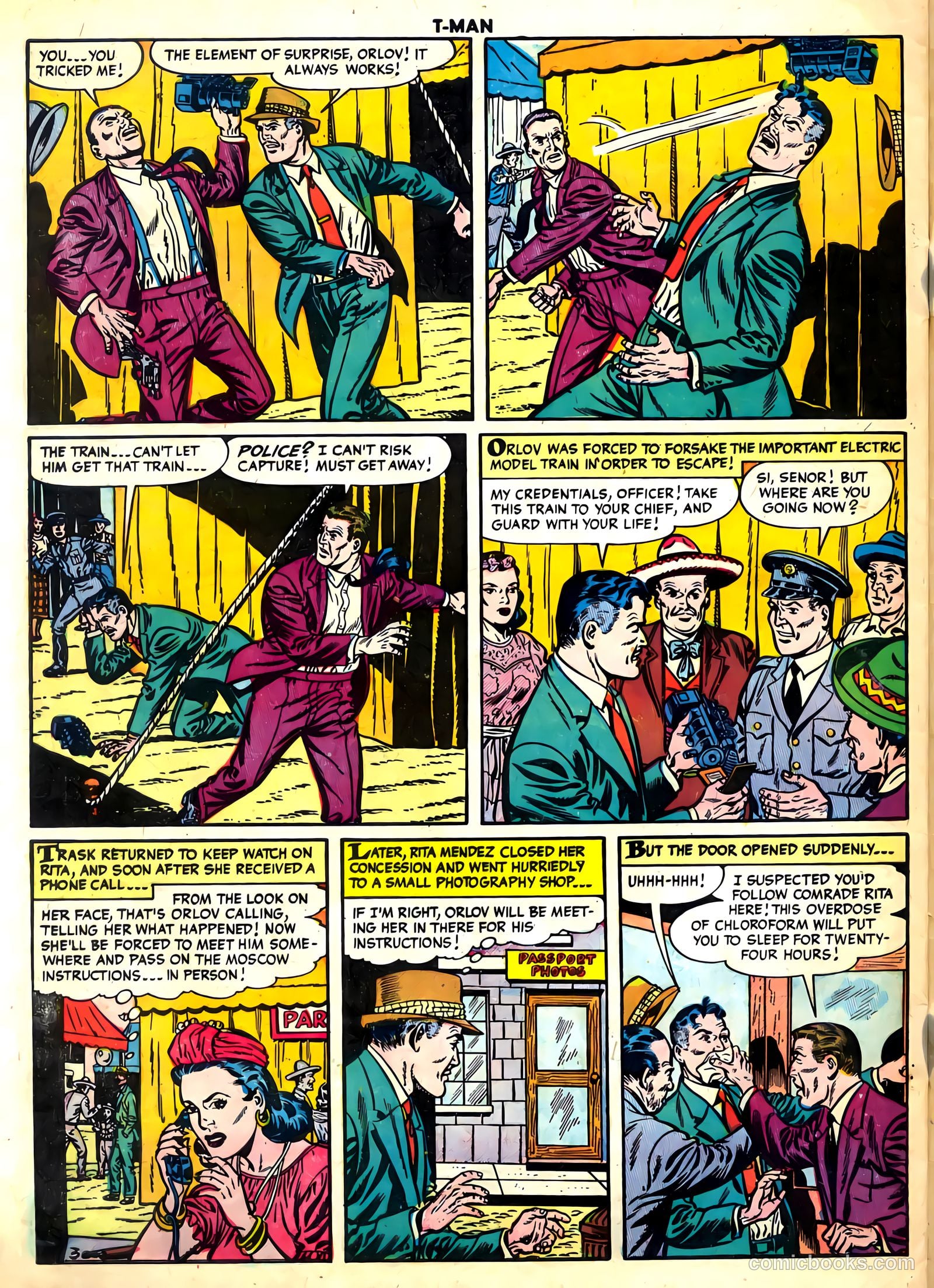 T-Man #26 (1955) — page 28 of 36