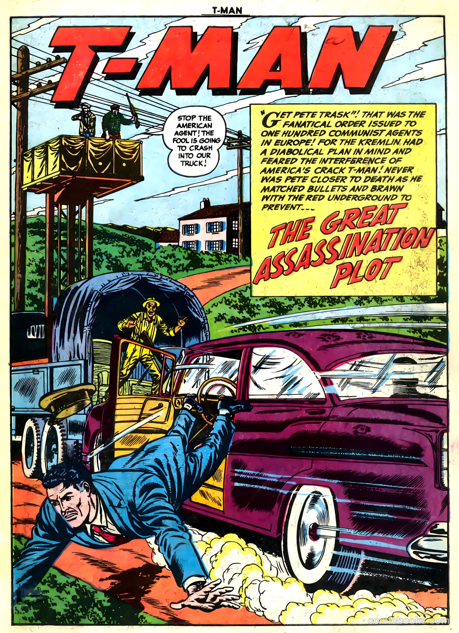 T-Man #27 (1955) — page 3 of 36