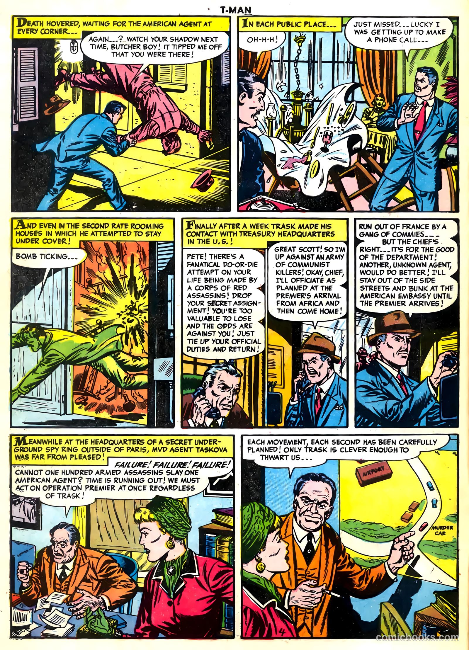 T-Man #27 (1955) — page 6 of 36