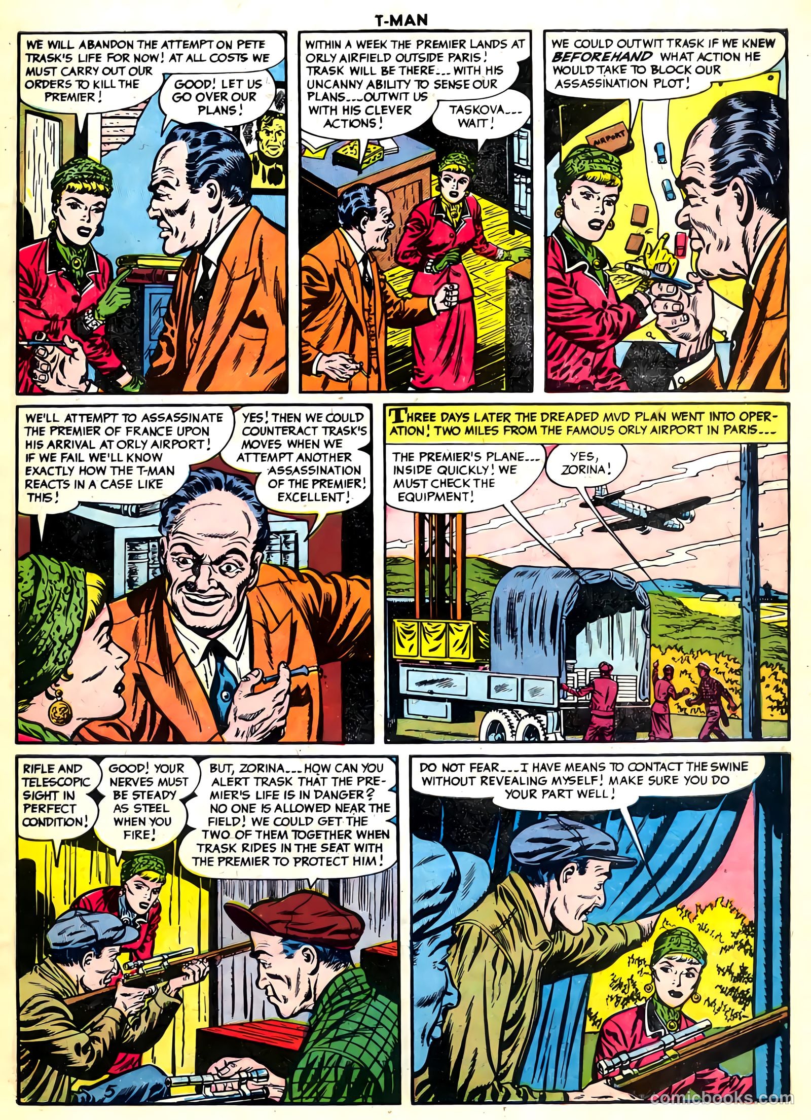 T-Man #27 (1955) — page 7 of 36
