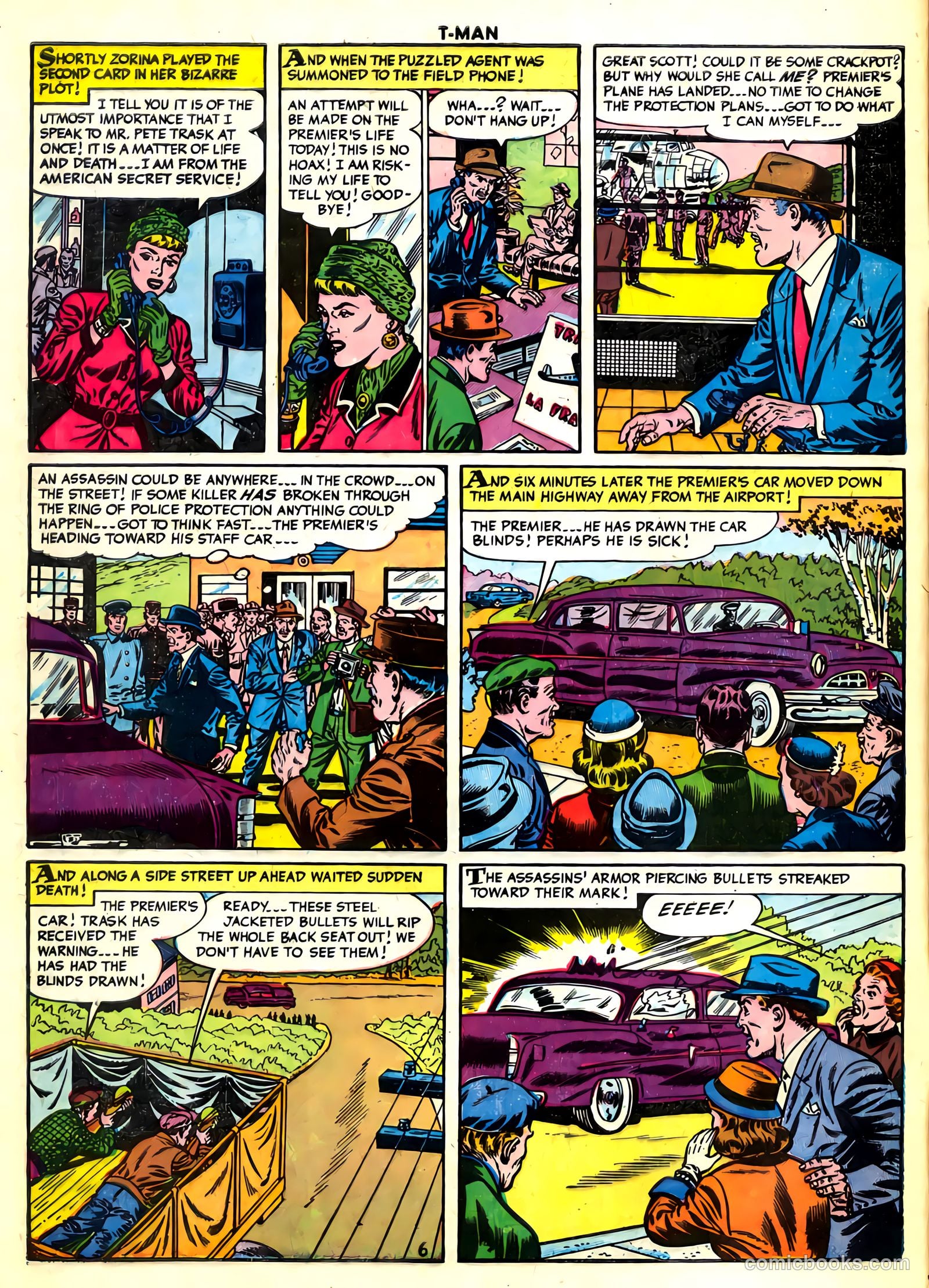 T-Man #27 (1955) — page 8 of 36