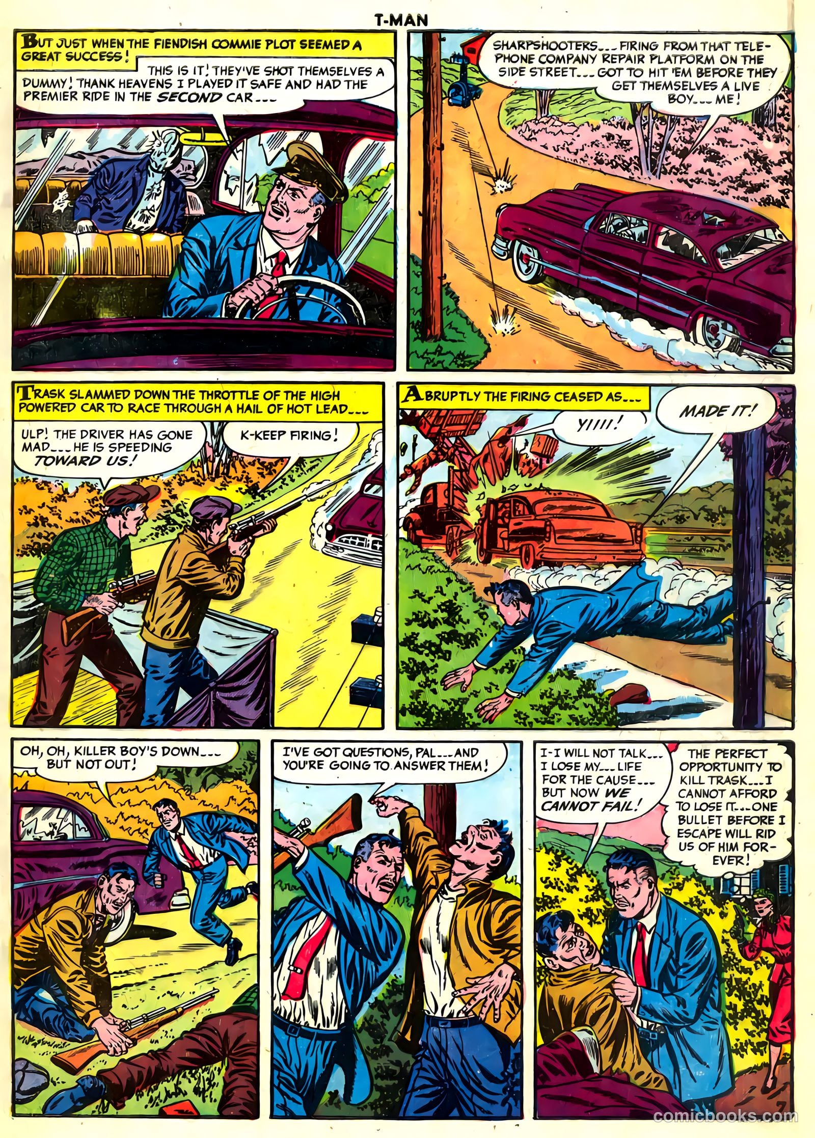 T-Man #27 (1955) — page 9 of 36
