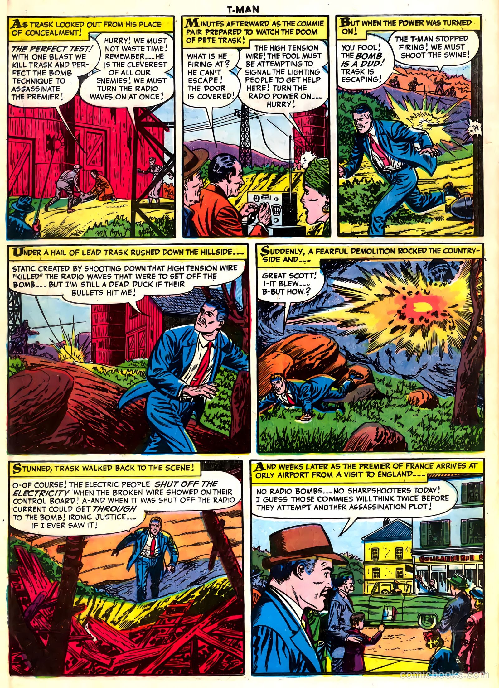 T-Man #27 (1955) — page 12 of 36