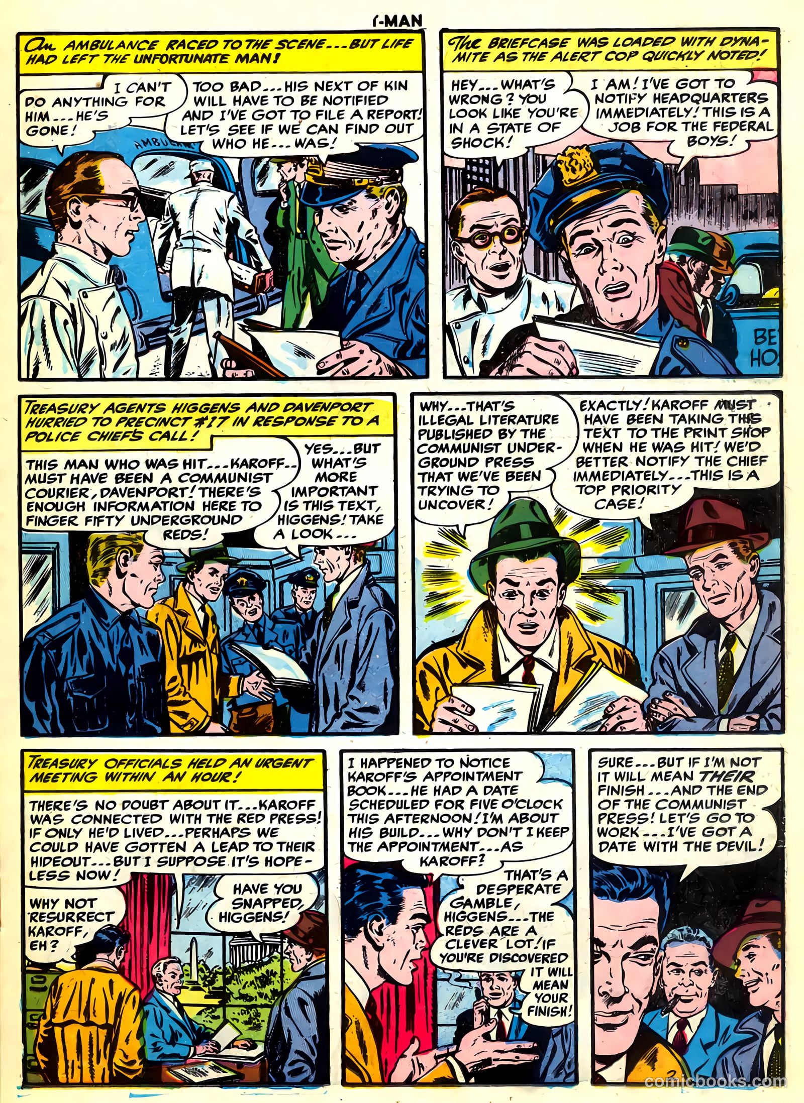 T-Man #27 (1955) — page 15 of 36
