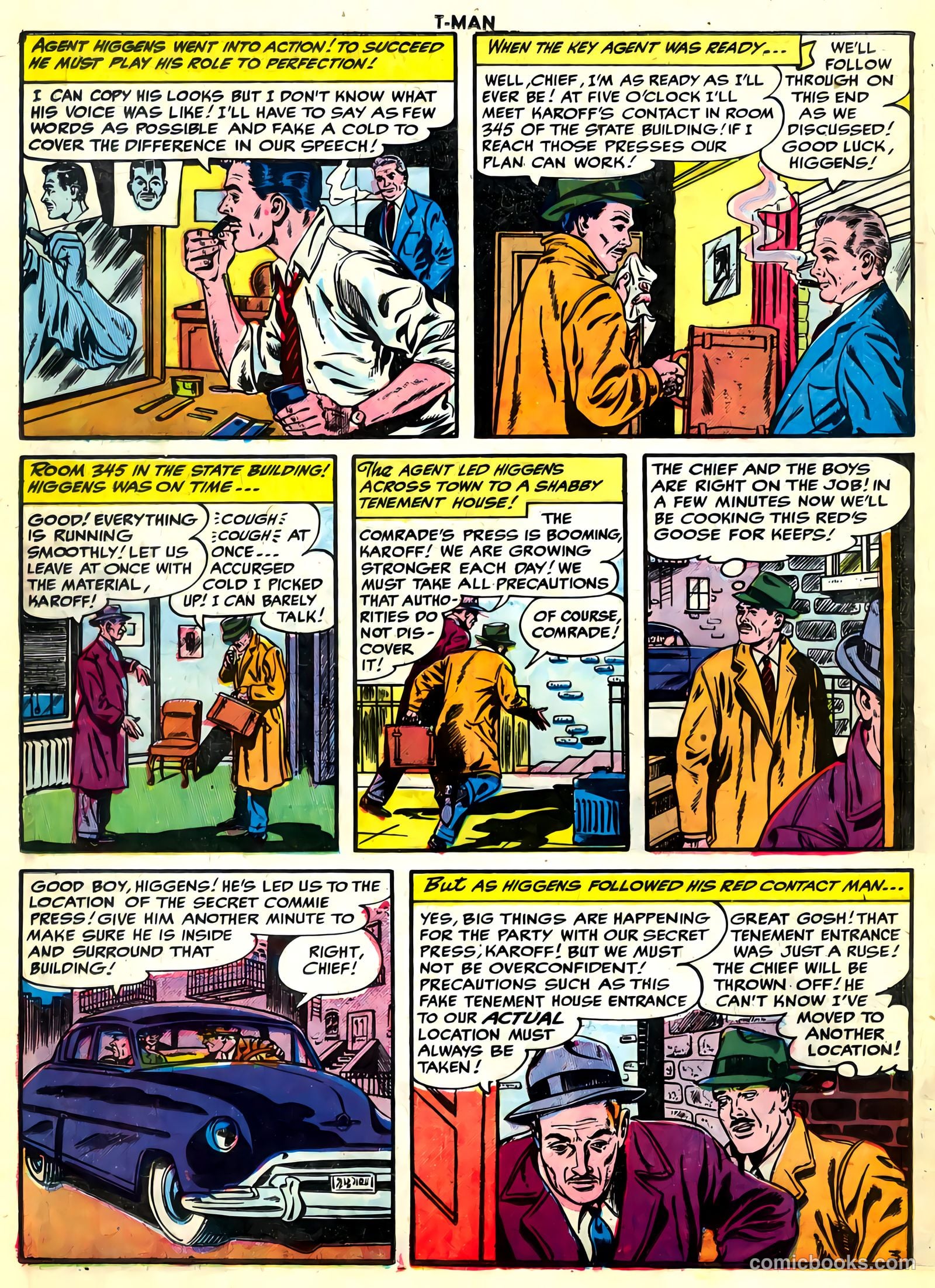 T-Man #27 (1955) — page 16 of 36