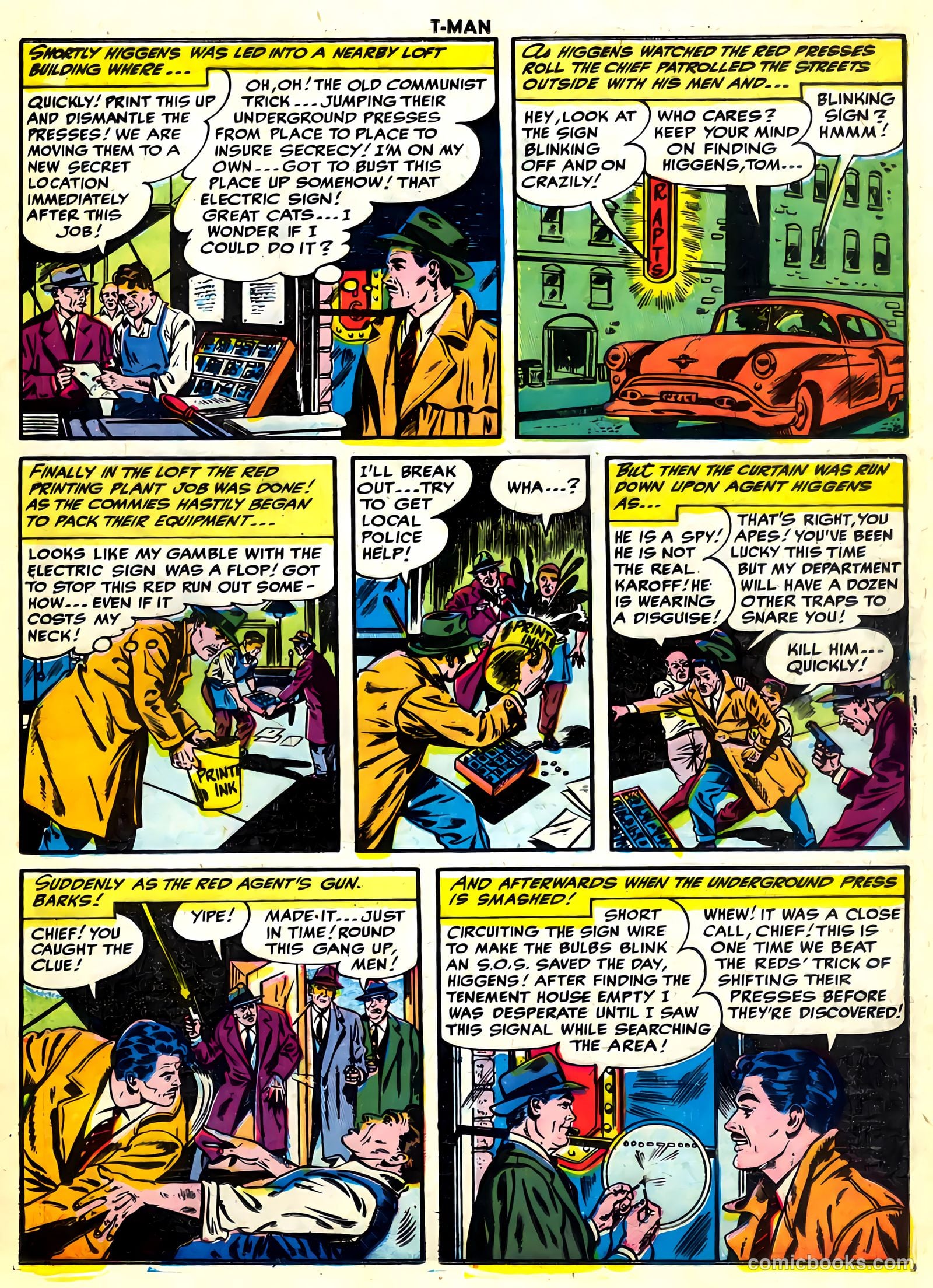 T-Man #27 (1955) — page 17 of 36
